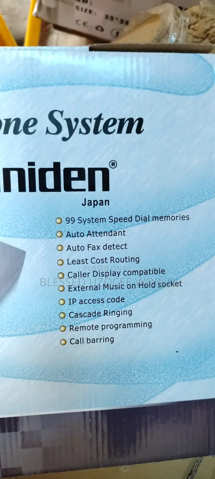 Uniden 8port PABX Telephone System for Landline,Table Phone