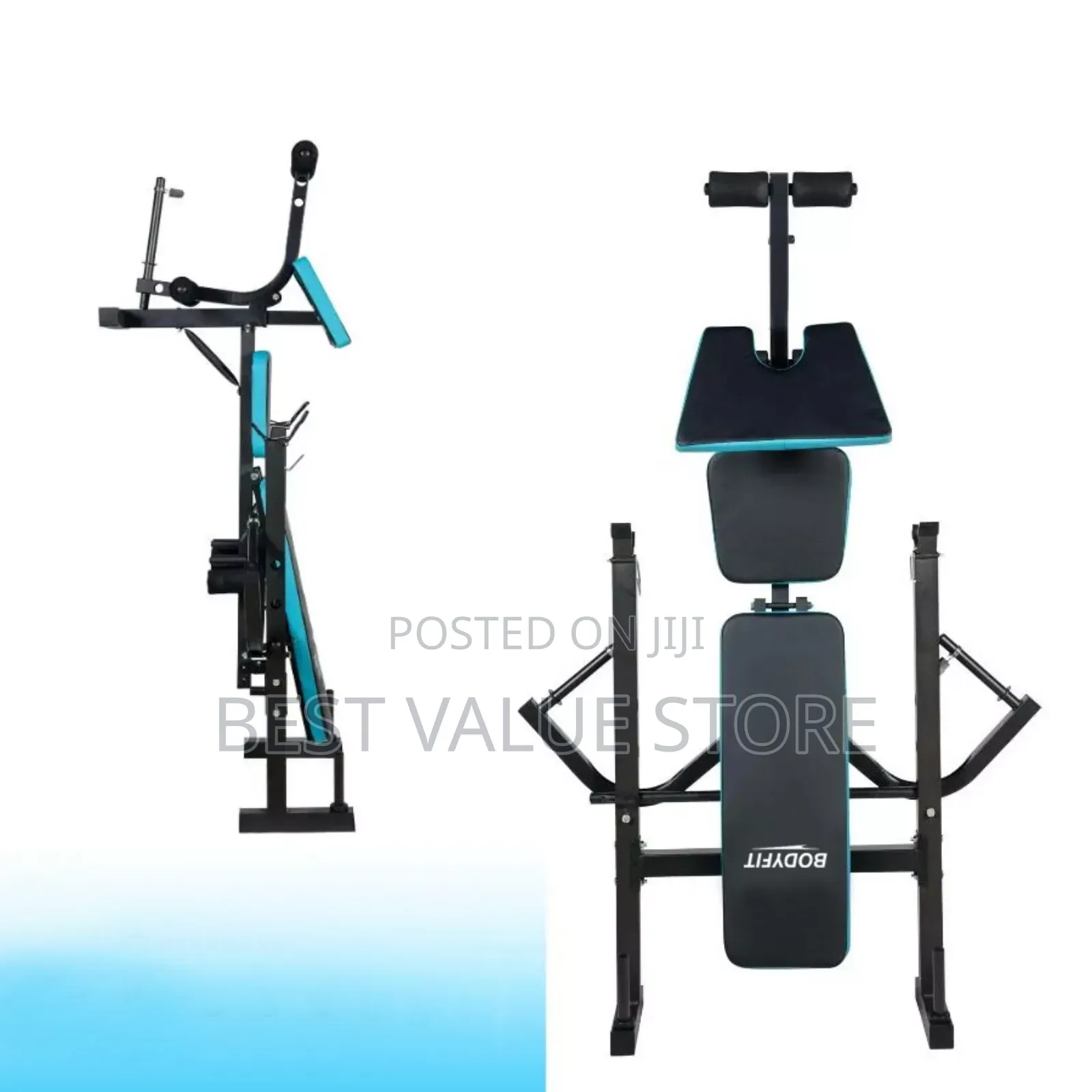 Weight Bench With Preacher Core Also Foldable