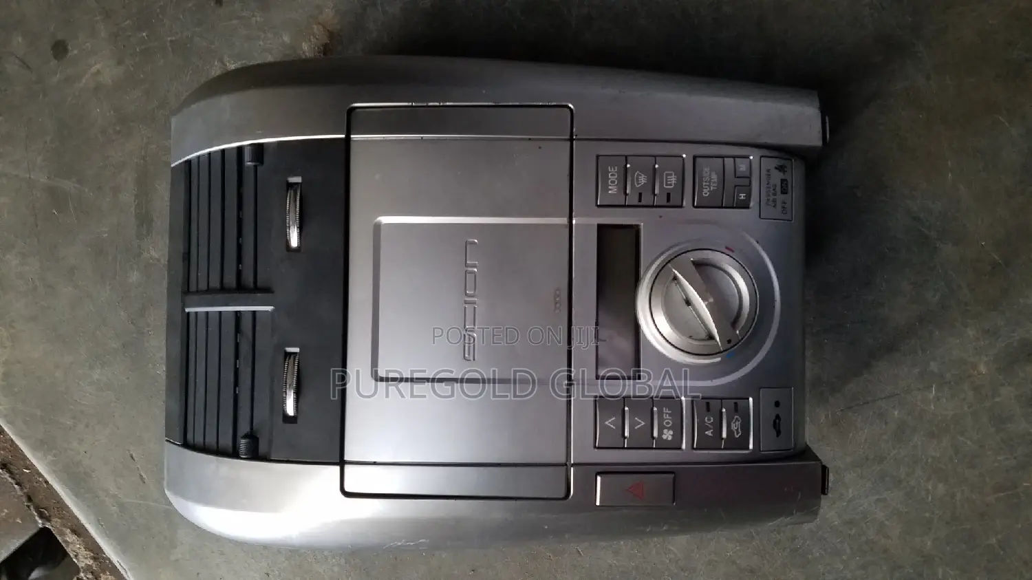 Scion Tc Ac Control Panel and Vent
