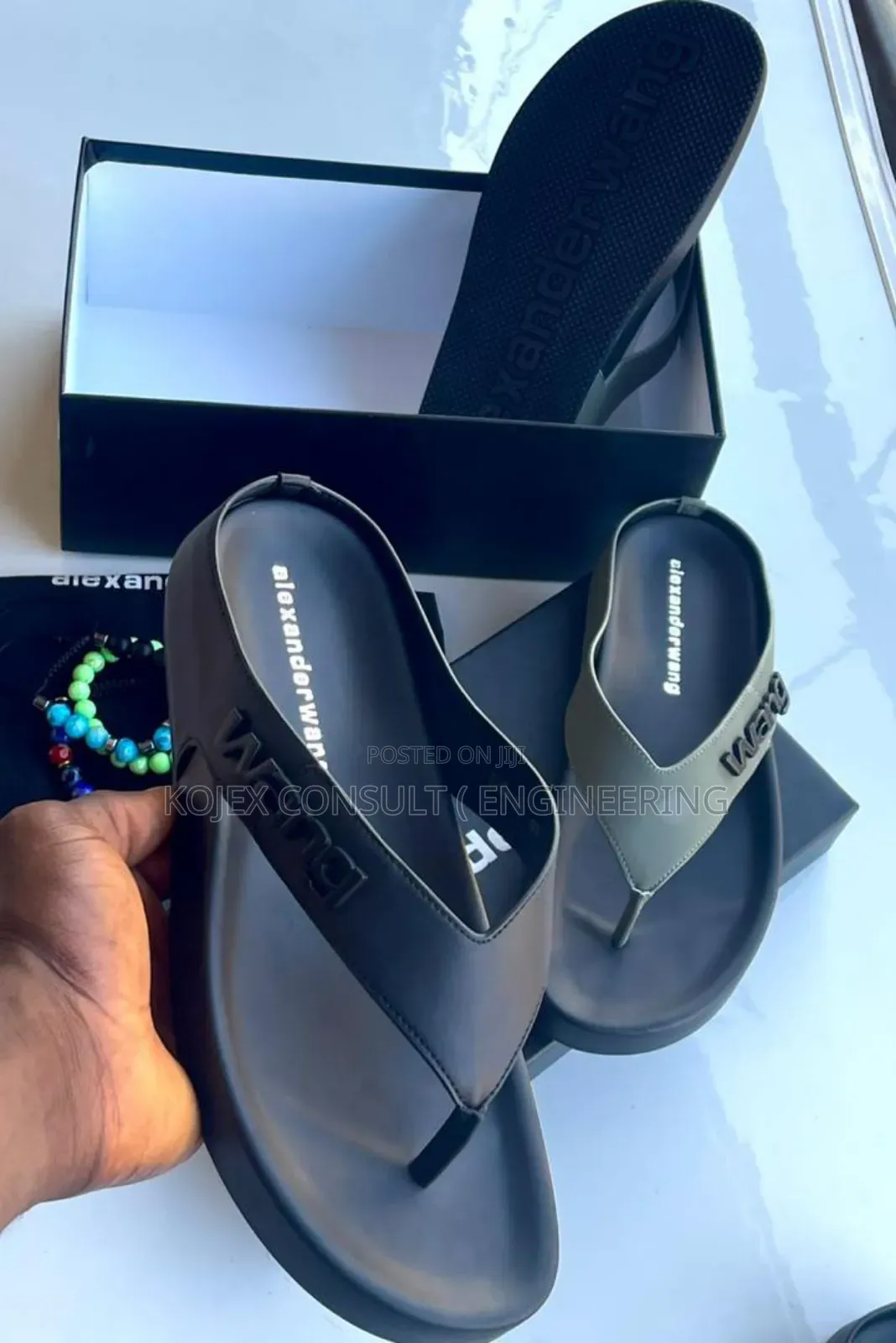 Wang Quality Leather Slippers