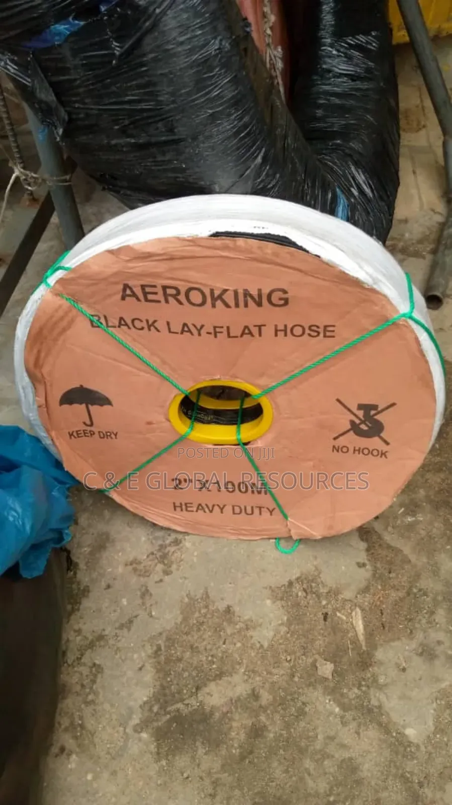 2"X100m Black Lay-Flat Hose
