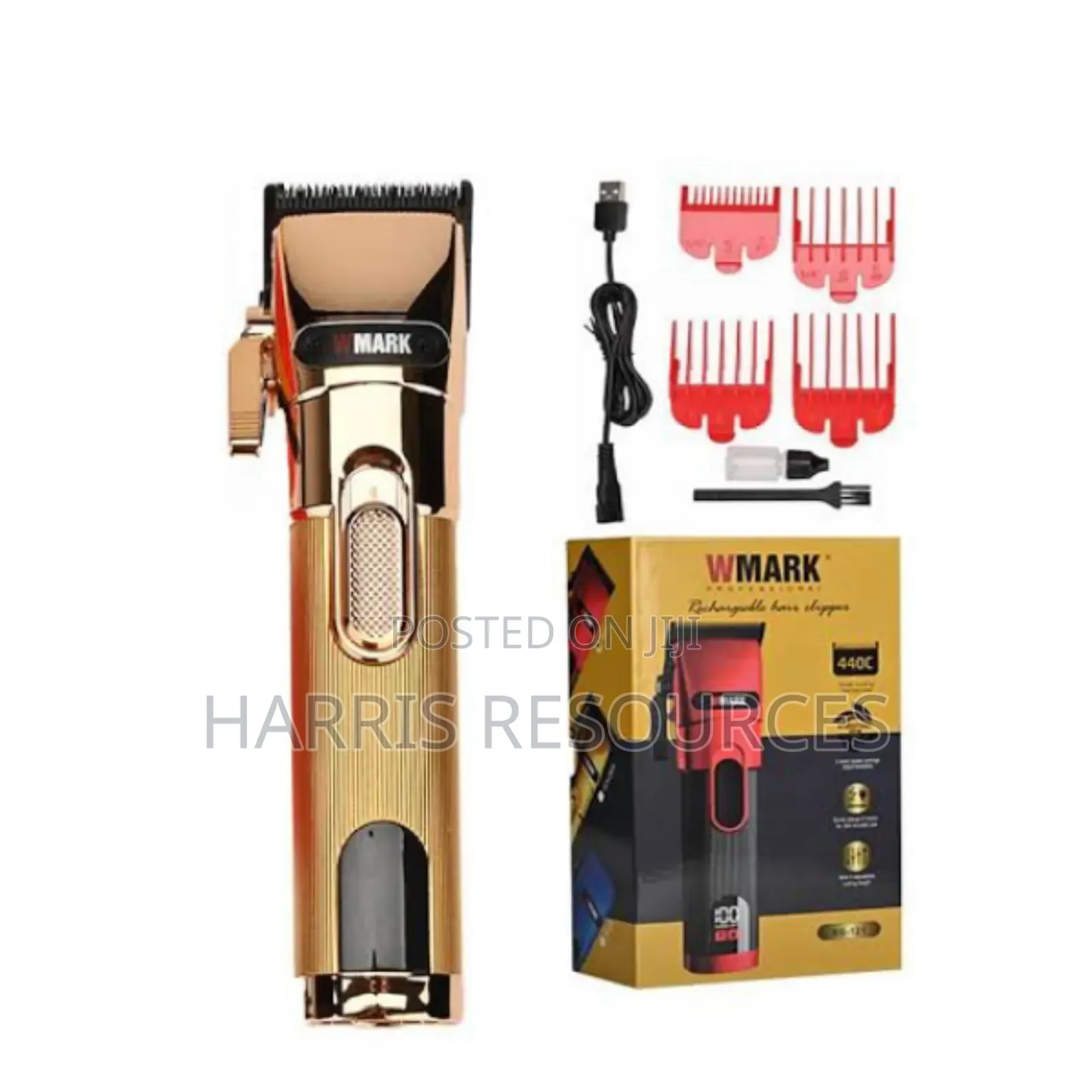 Wmark Rechargeable Clipper With LED -NG-121