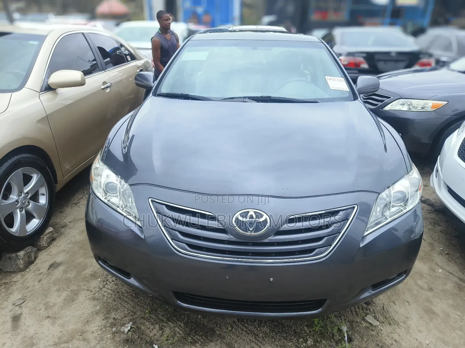 Toyota Camry 2.4 XLE 2008 Gray