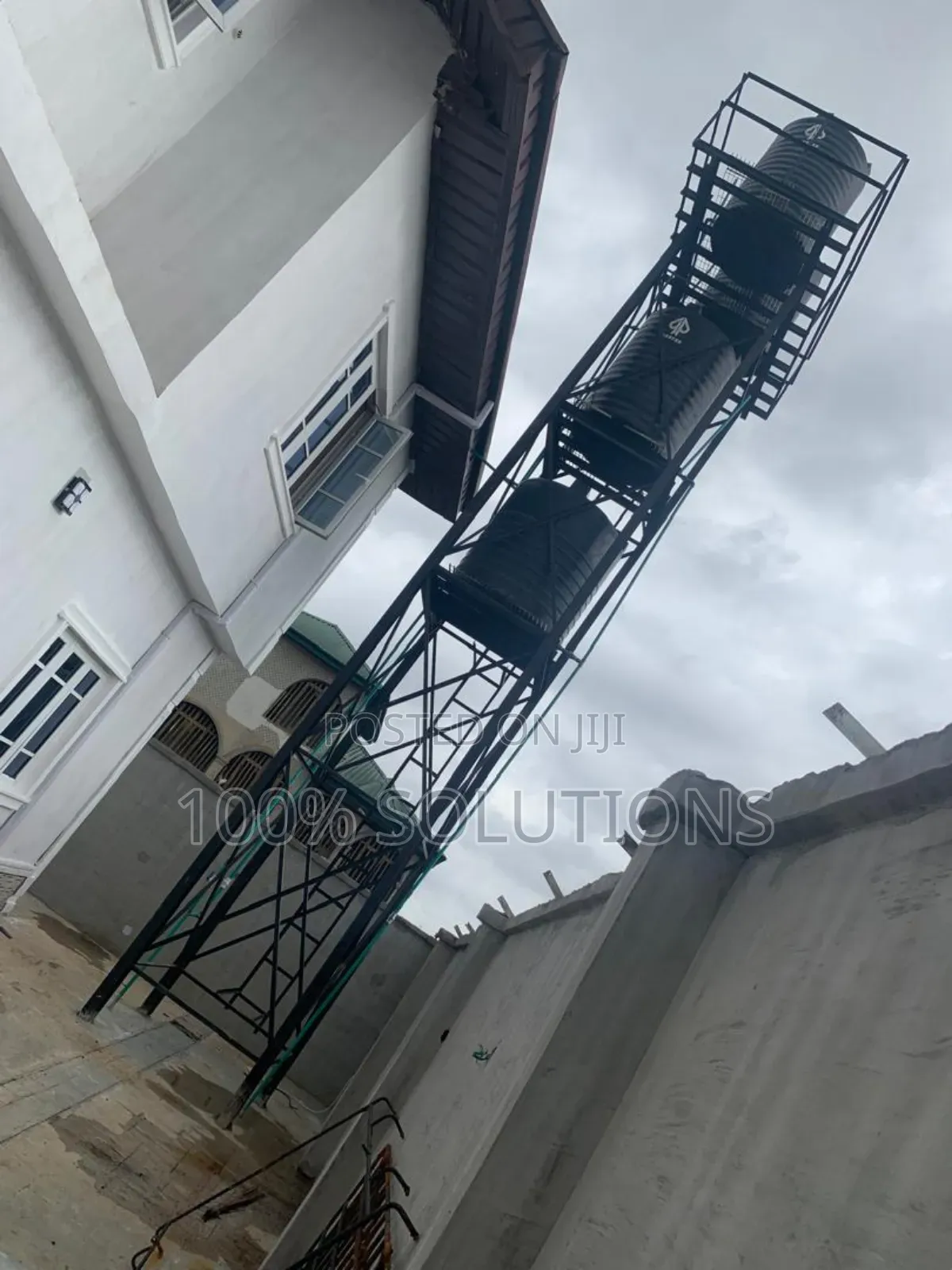 Scaffolding Fabrication/Construction for Water Tanks