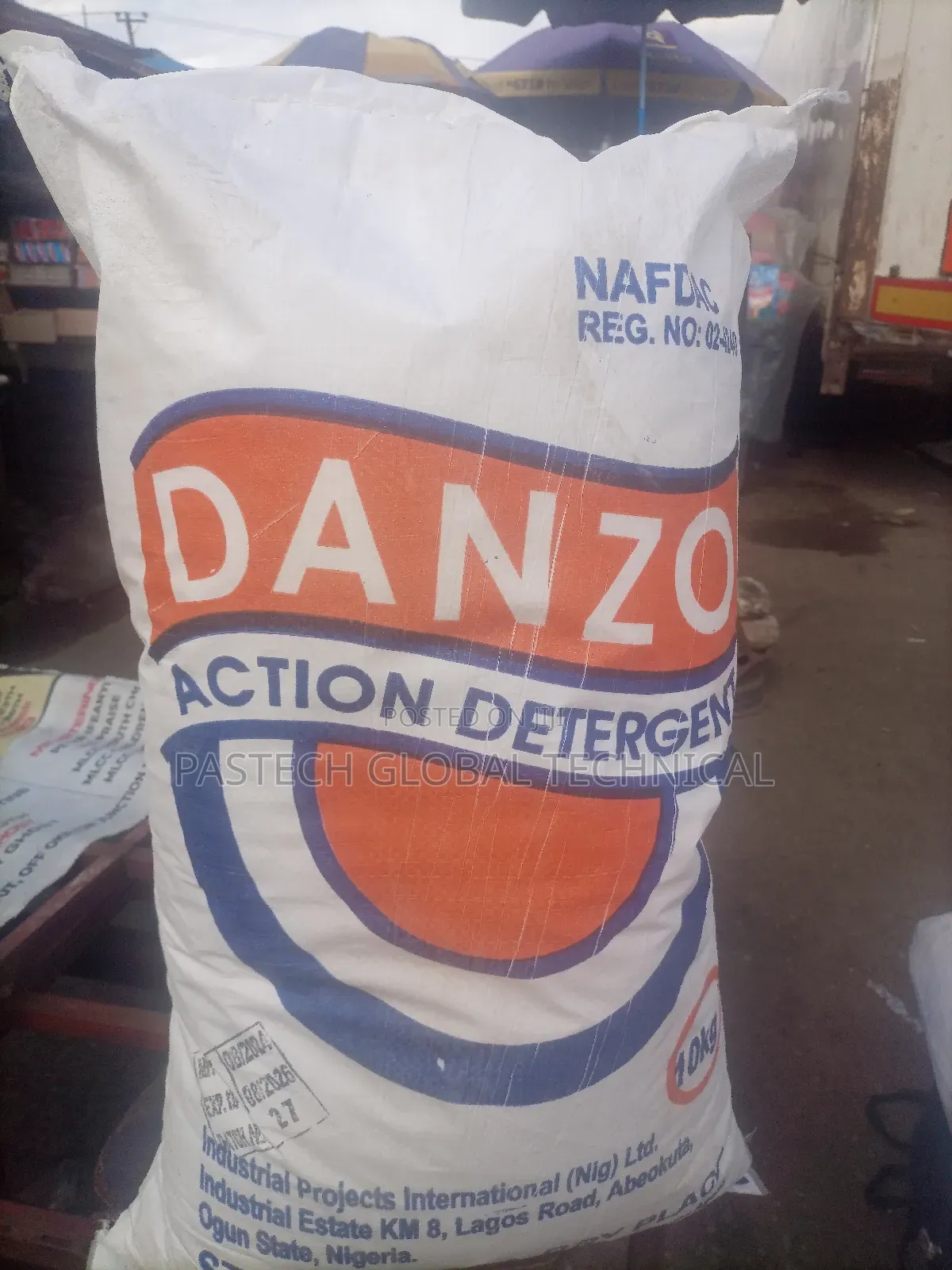 10kg Industrial Danzo Action Detergent