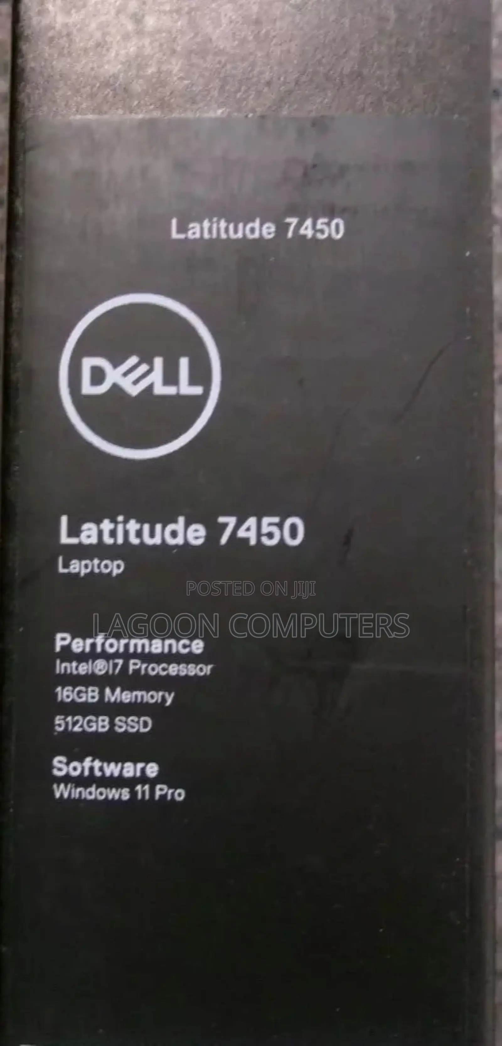 New Laptop Dell Latitude 7450 16GB Intel Core Ultra 7 SSD 512GB