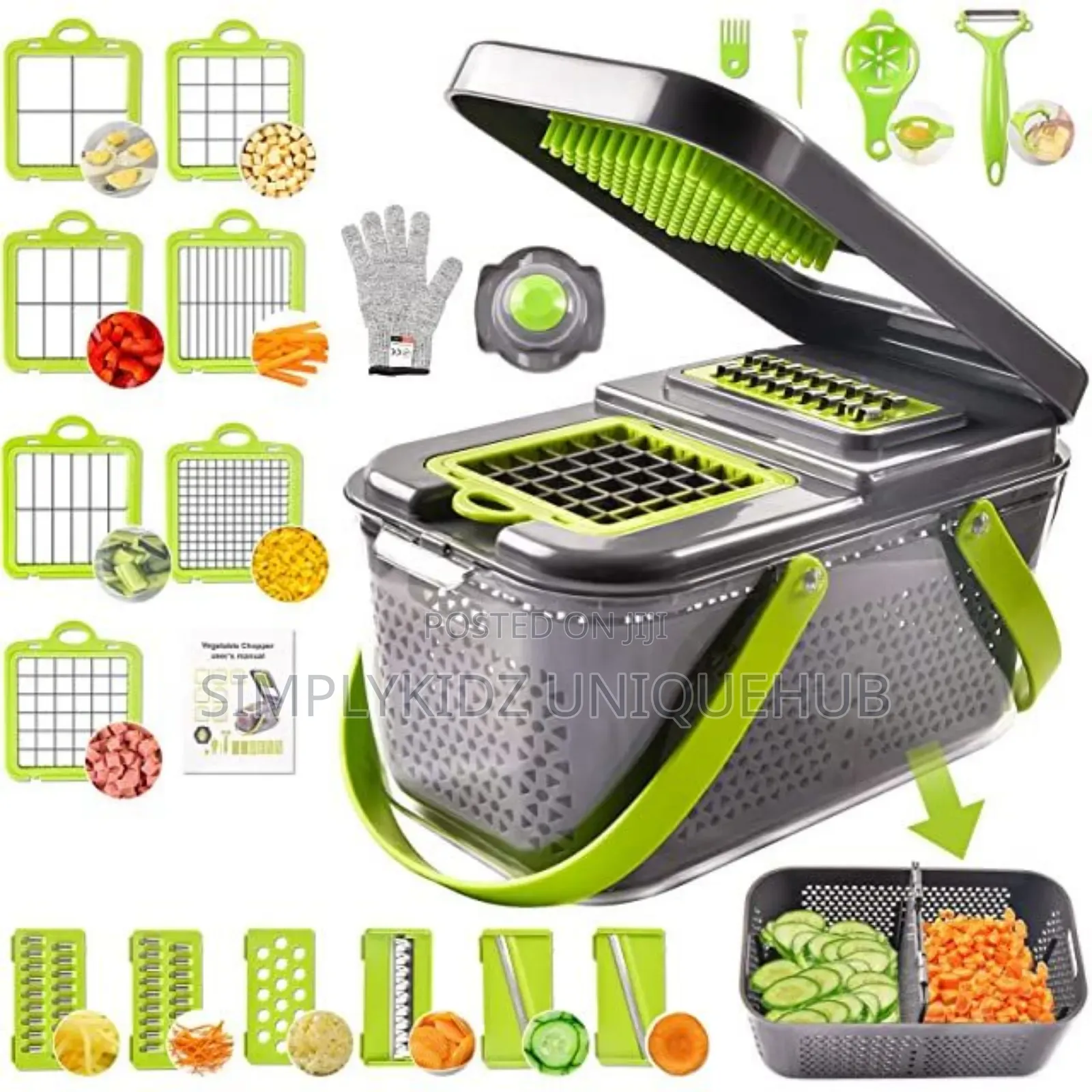 22 in 1 Multifunctional Vegetable Slicer,Chopper/Dicer.