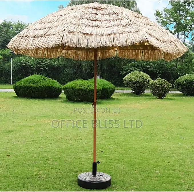 Outdoor Dummy Grass Parasol Umbrella