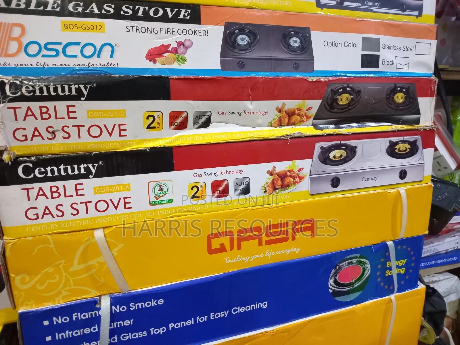 Century Stainless Steel Table Top Cooker Gas Burner