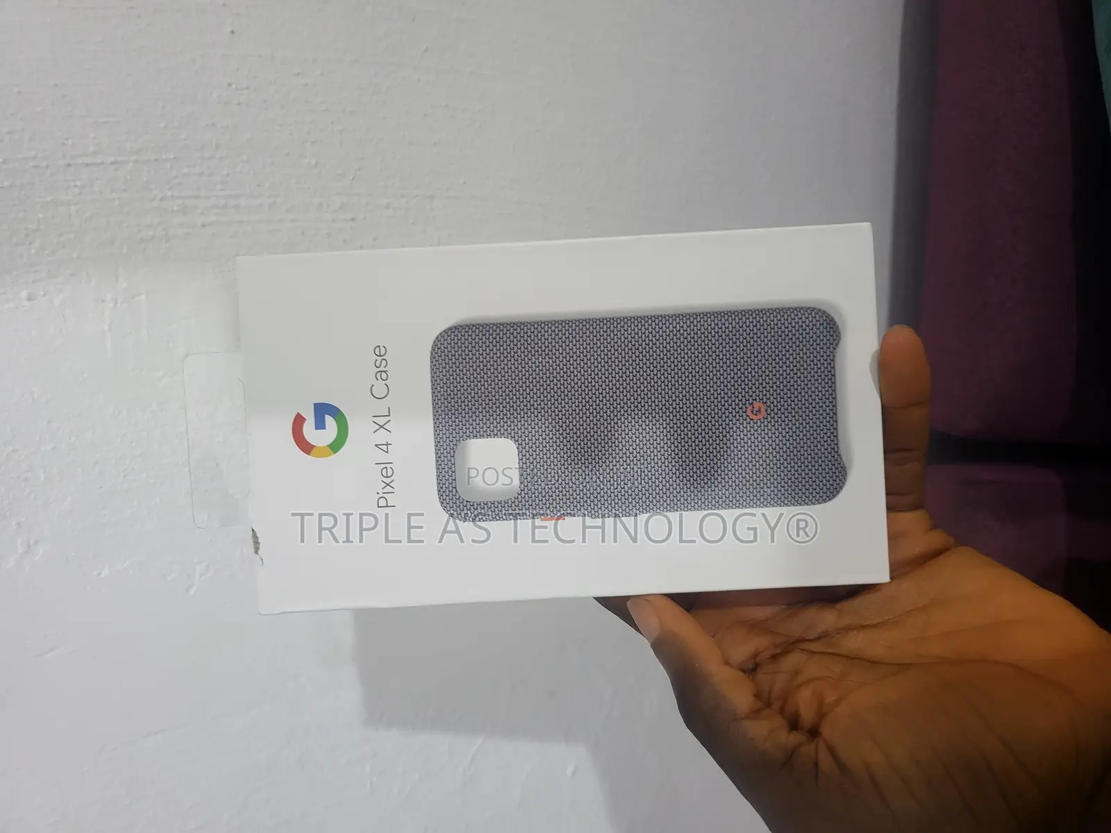 Authentic Google Pixel 4 Xl Polycarbonate Case, Sorta Smokey Gray