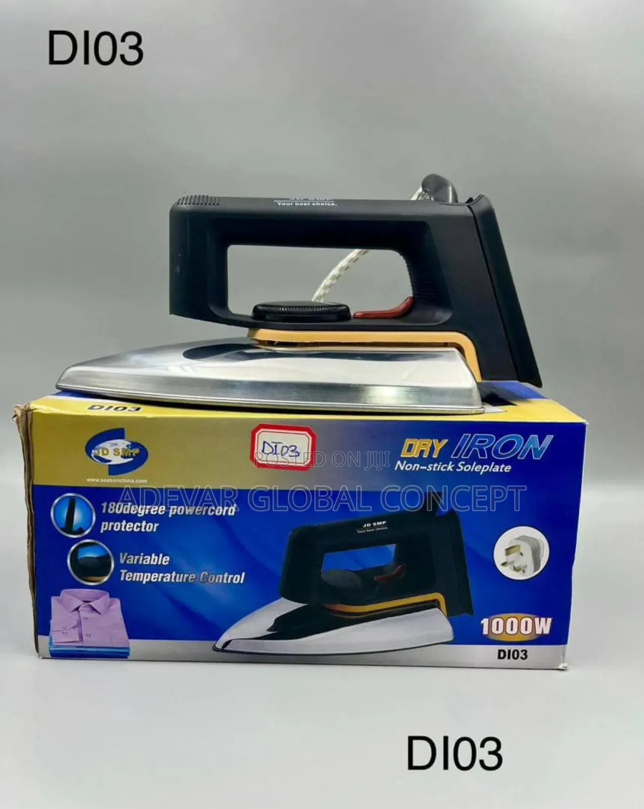 Jd SMP (Phillips Type ) Dry Iron 1000 Watts