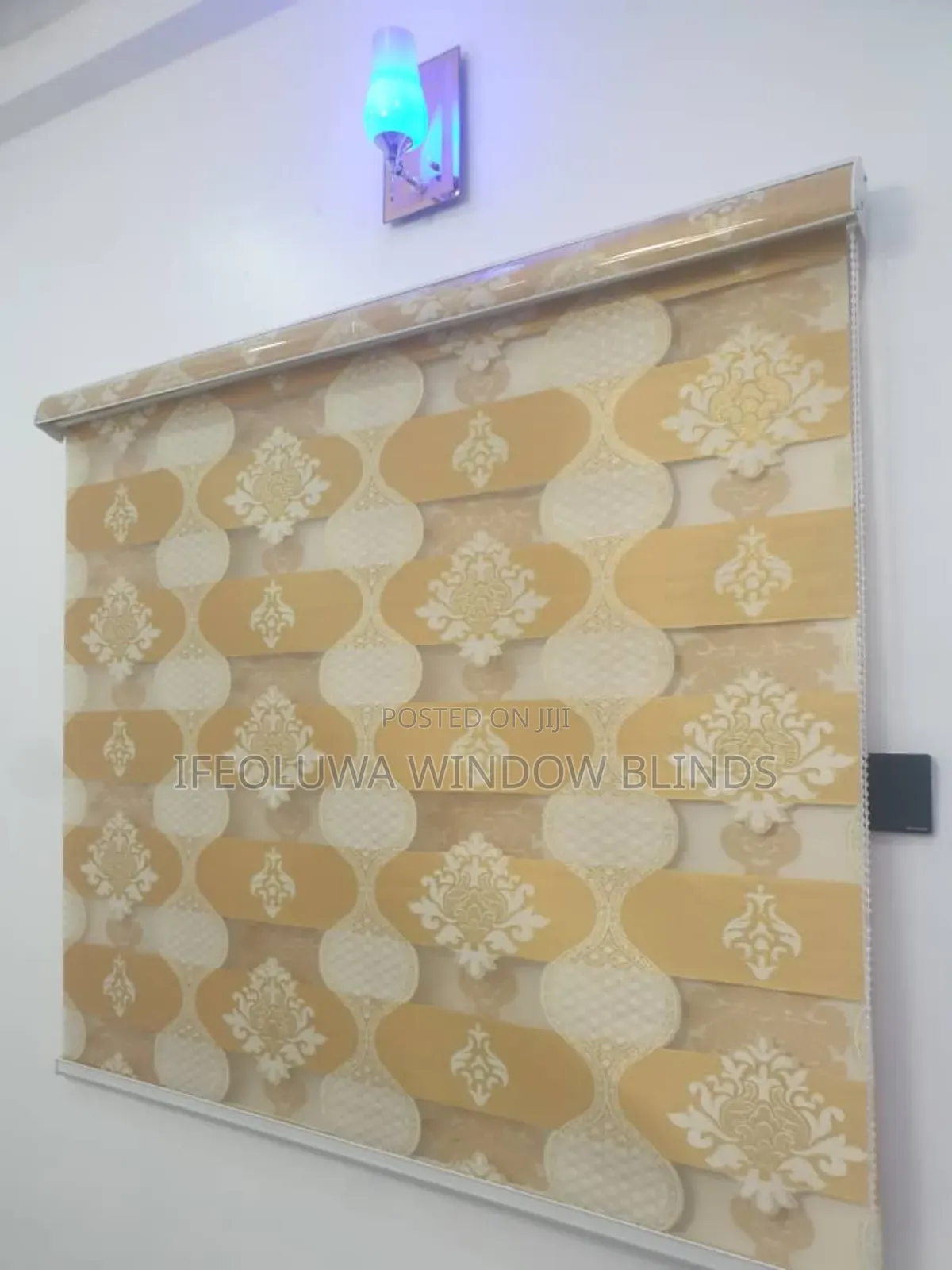 Floral Day and Night Window Blinds