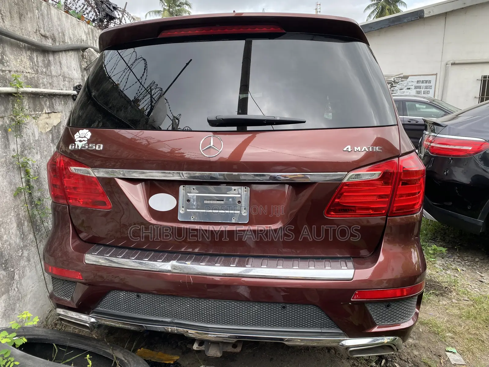 Mercedes-Benz GL-Class 2015 Red