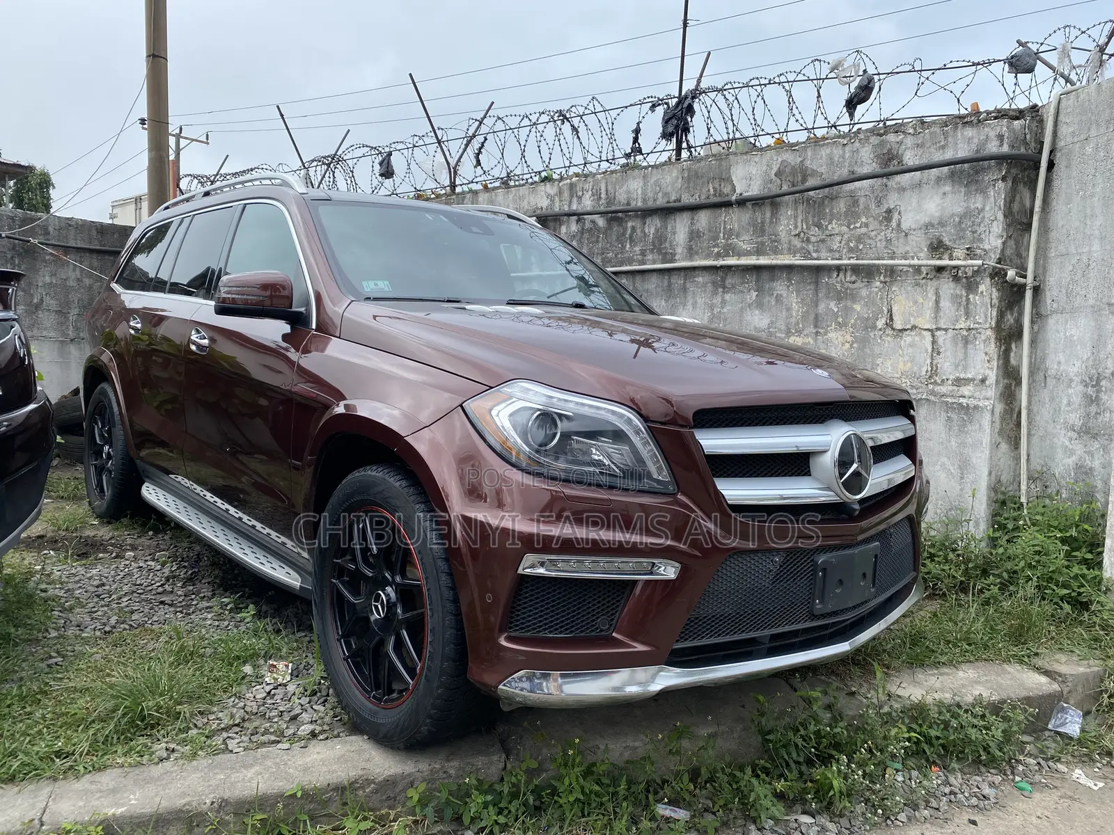 Mercedes-Benz GL-Class 2015 Red