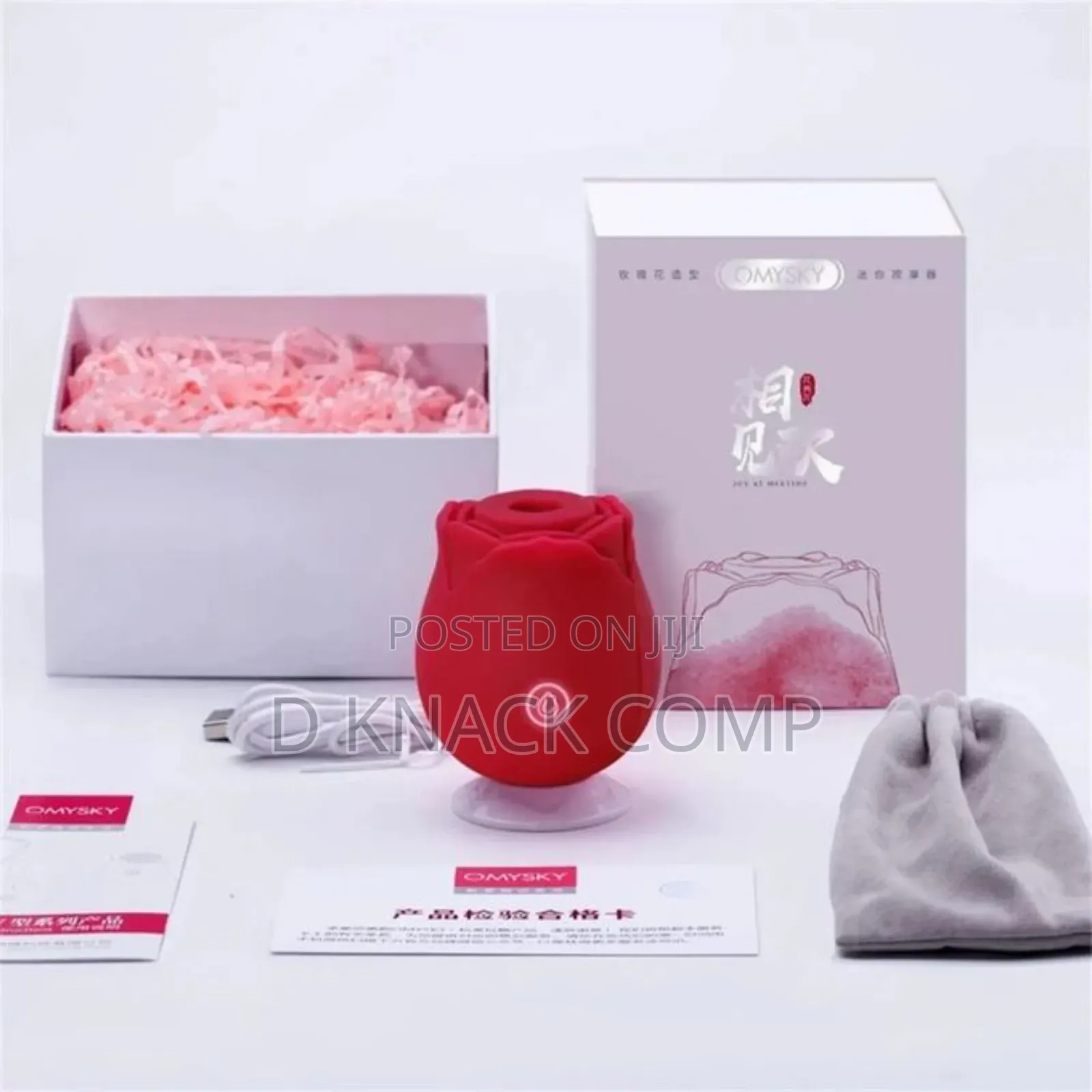 Rose Vibrator Vagina Clitoris Sucker