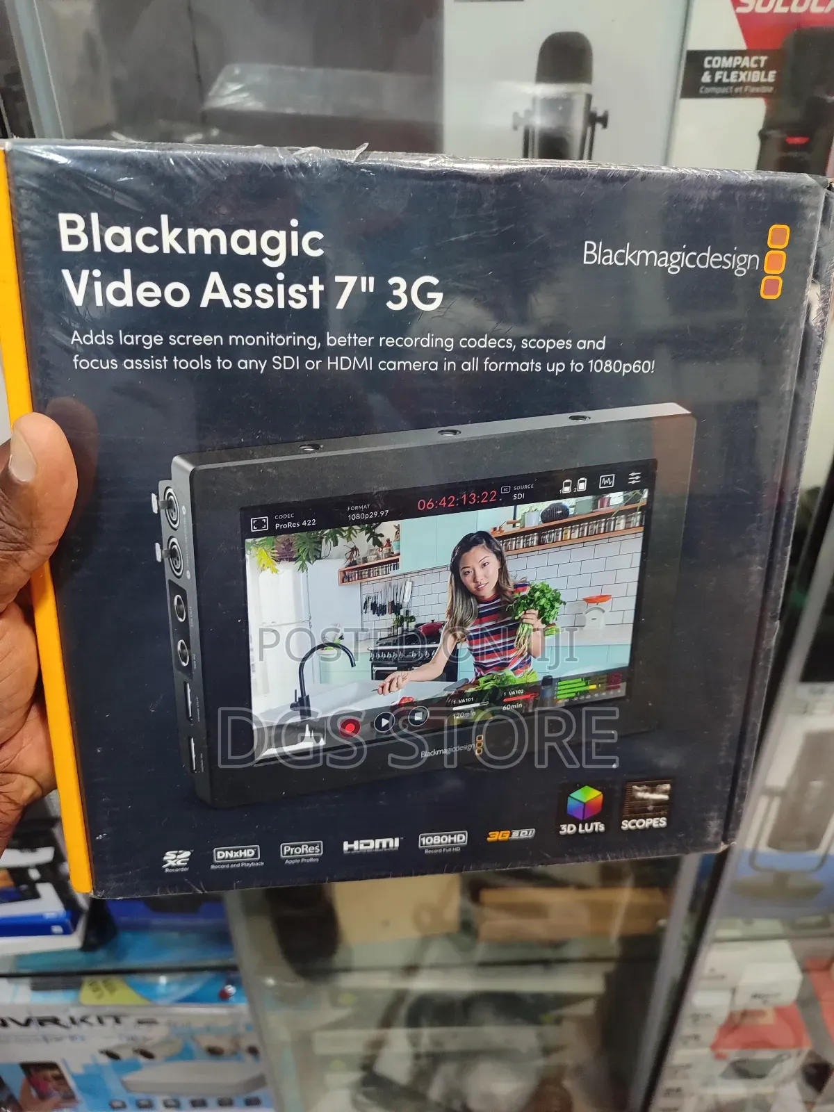 Blackmagic Video Assist 7" 3G Recorder Monitor