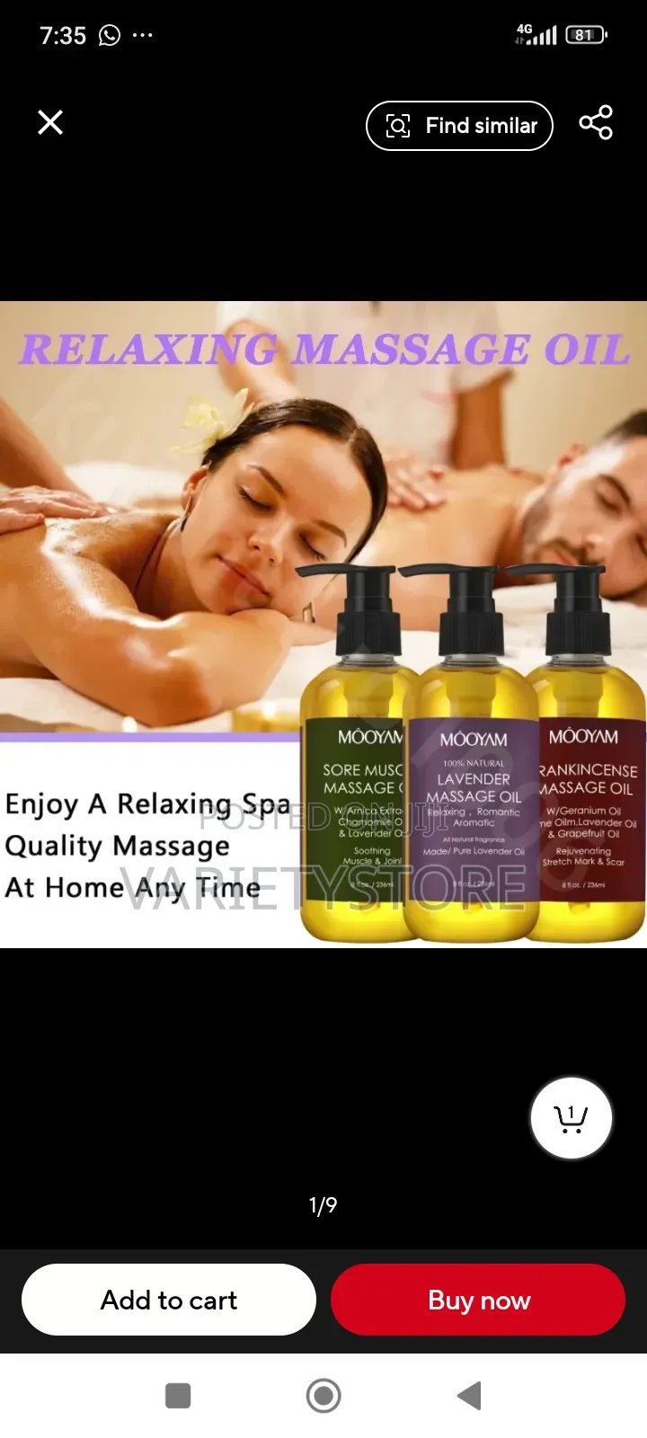 Mooyam Body Massage Oil