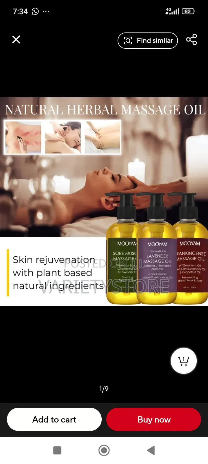 Mooyam Body Massage Oil