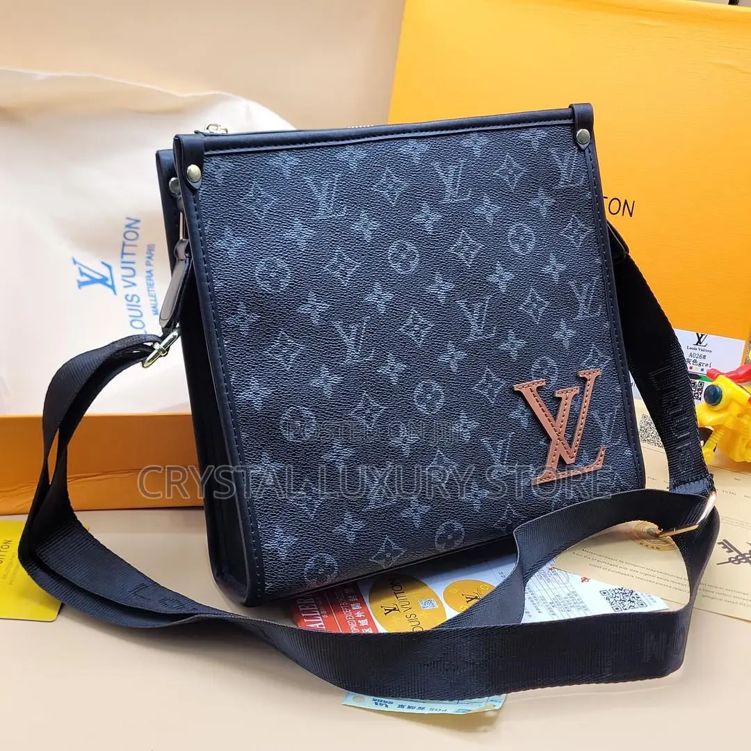 Louis Vuitton Quality Luxury Men Genuine Leather Crossbag