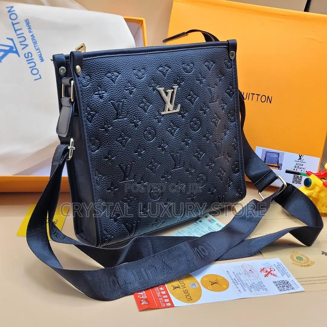 Louis Vuitton Quality Luxury Men Genuine Leather Crossbag