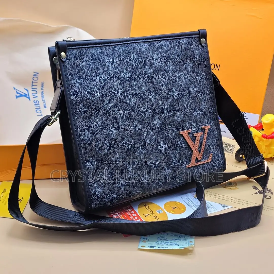 Louis Vuitton Quality Luxury Men Genuine Leather Crossbag