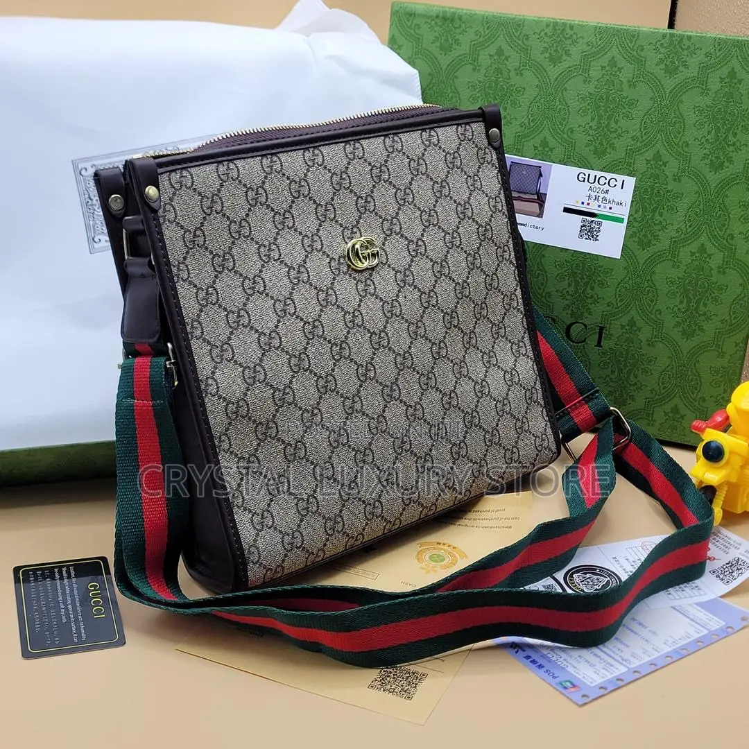 Louis Vuitton Quality Luxury Men Genuine Leather Cross Bag