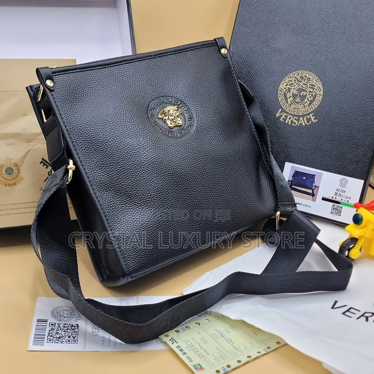 Louis Vuitton Quality Luxury Men Genuine Leather Cross Bag