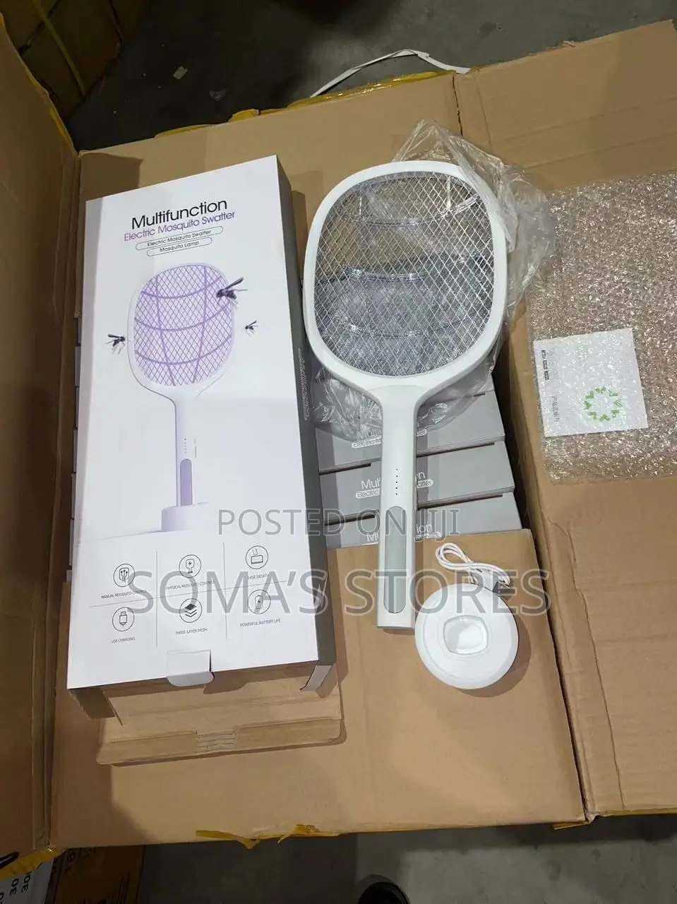 Multifunction Electric Mosquito Swatter