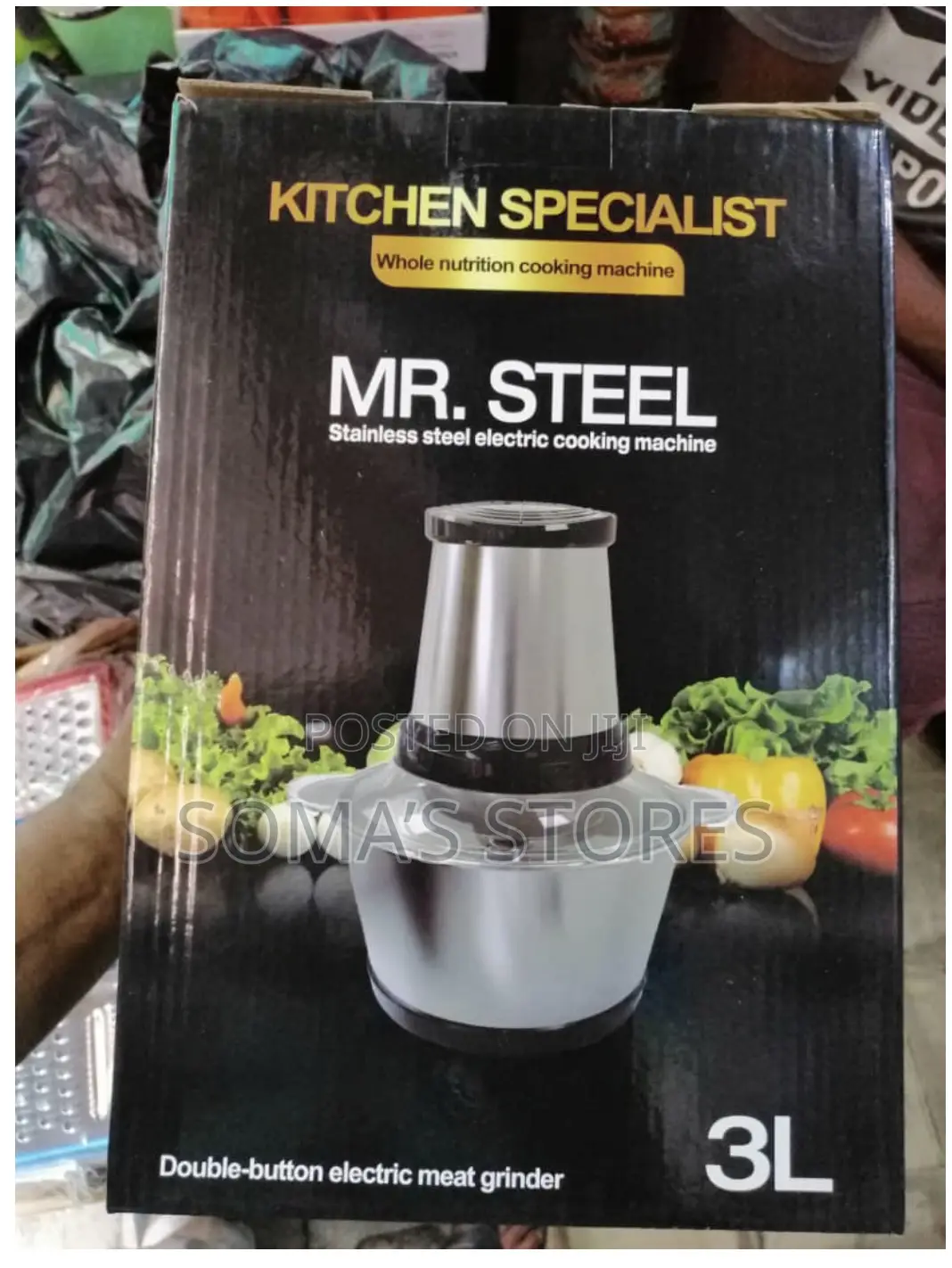 3L Mr Steel Yam Pounder