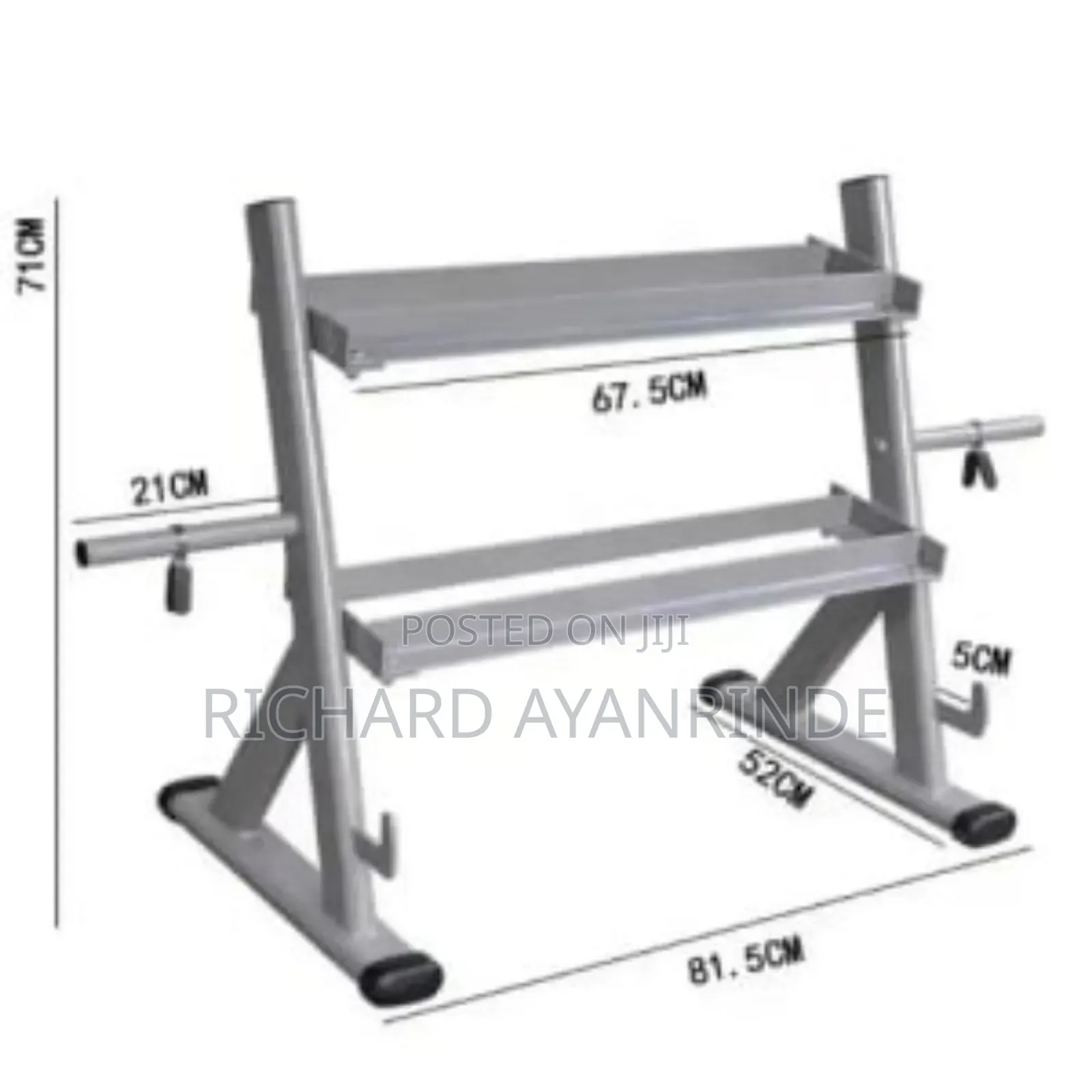Multi Function Dumbbell Rack -2 Steps