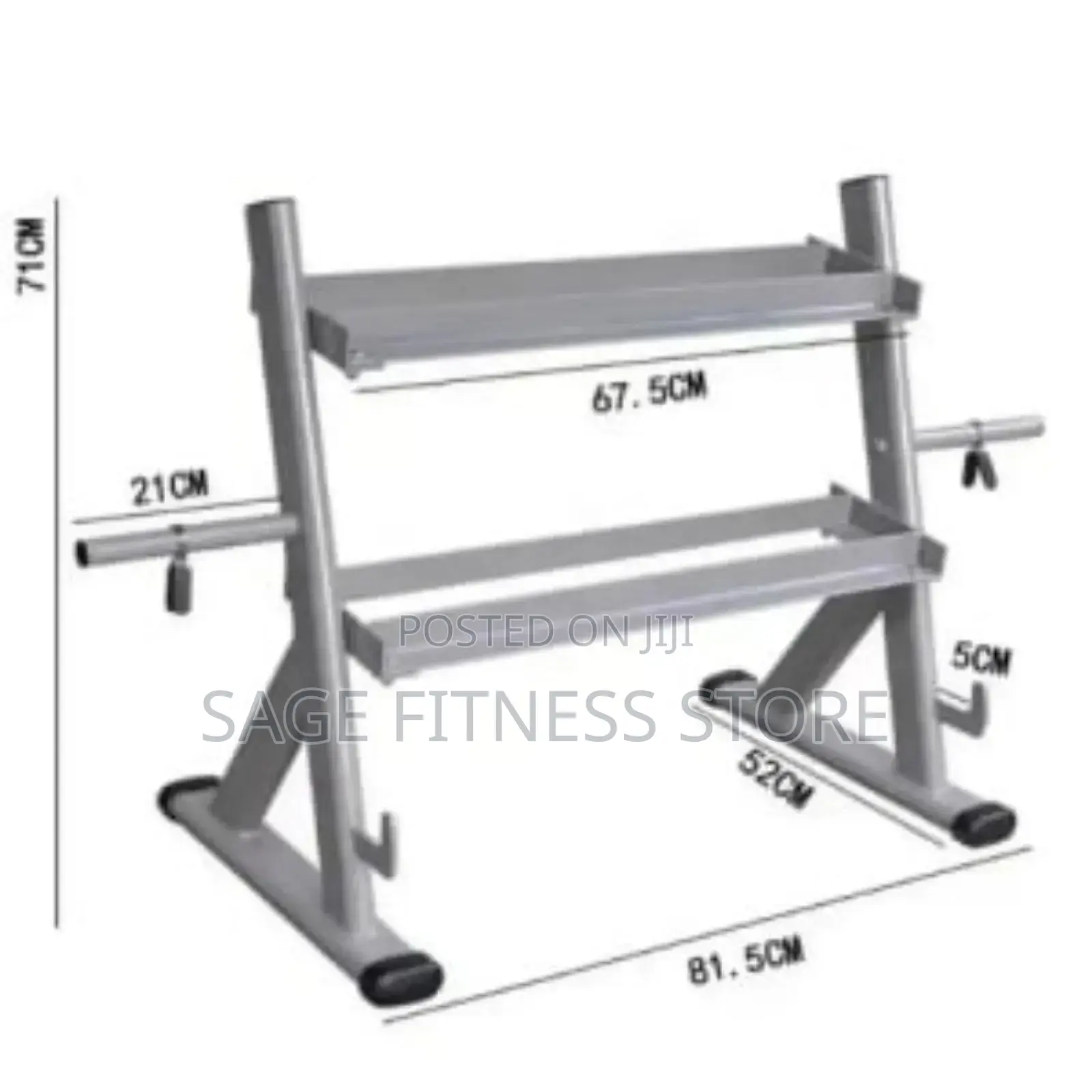 Multi Function Dumbbell Rack -2 Steps