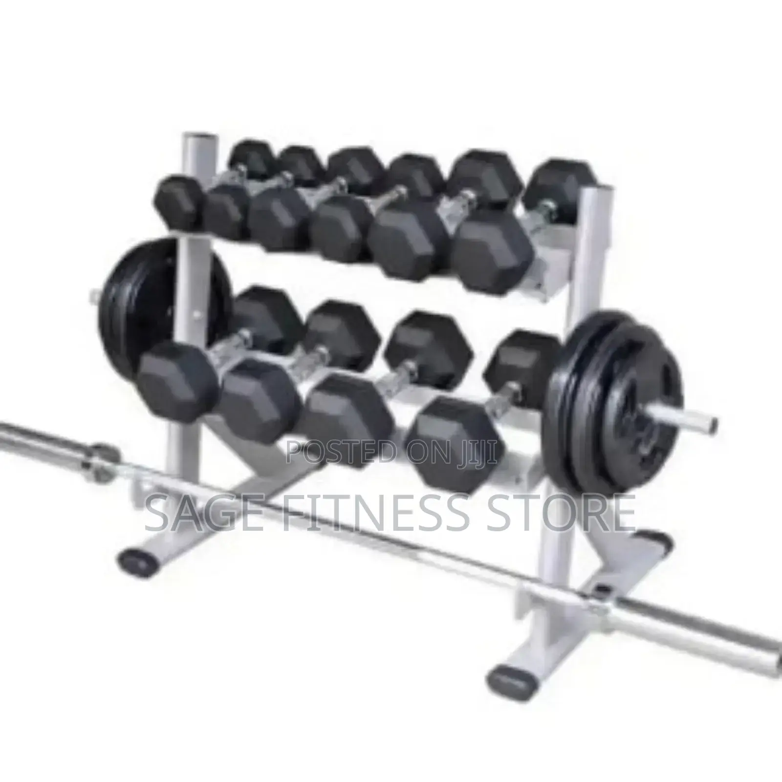 Multi Function Dumbbell Rack -2 Steps