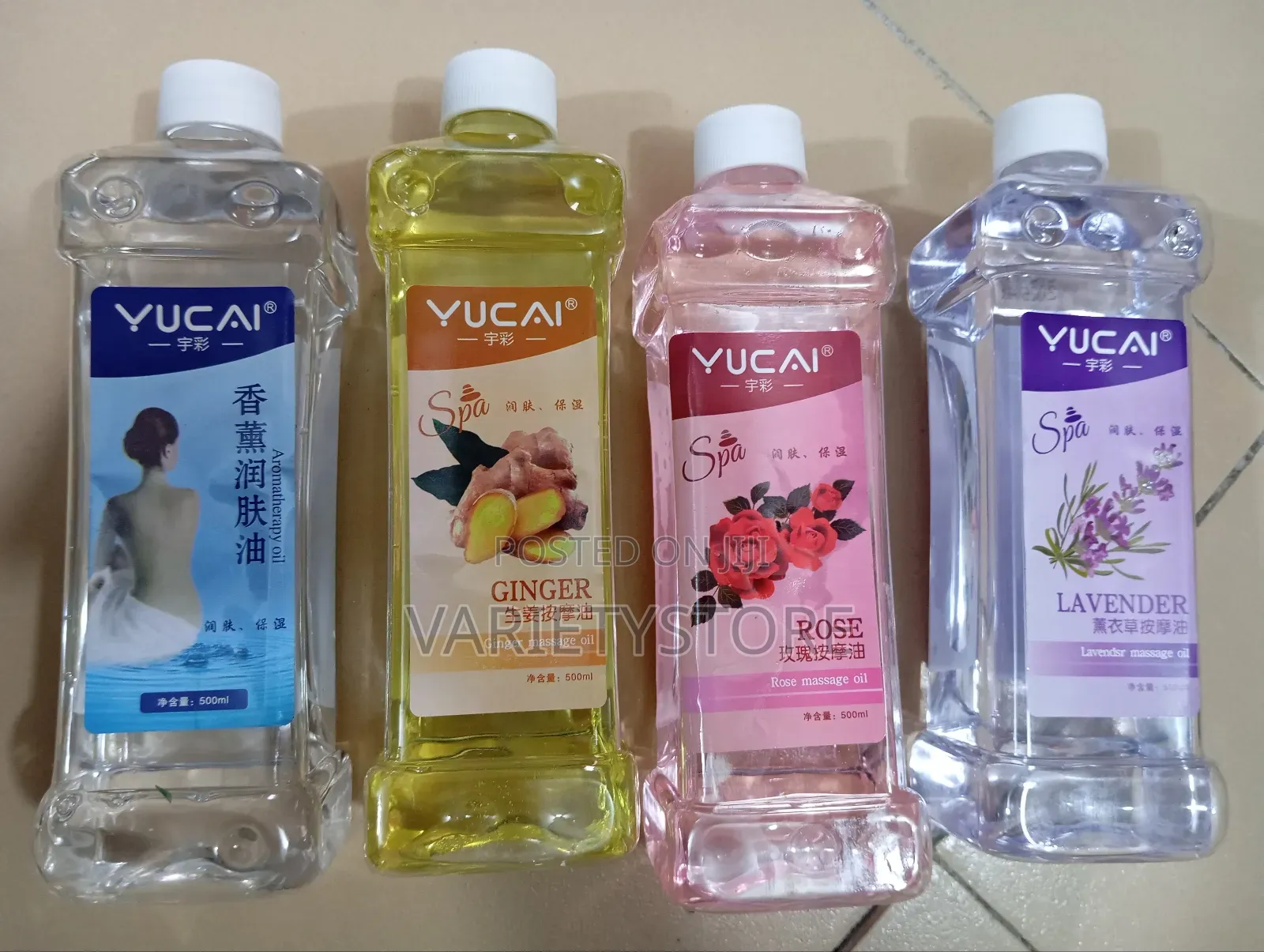 500ML Facial Body Massage Essential Oil