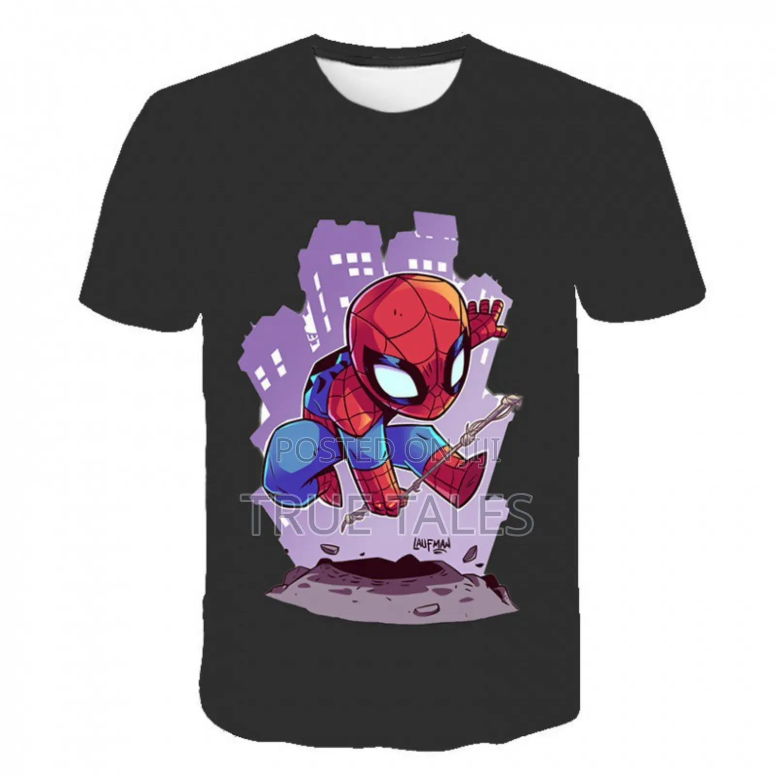 Mixed Cartoon Character Unisex T-shirt Tops Ages 2to18 Years