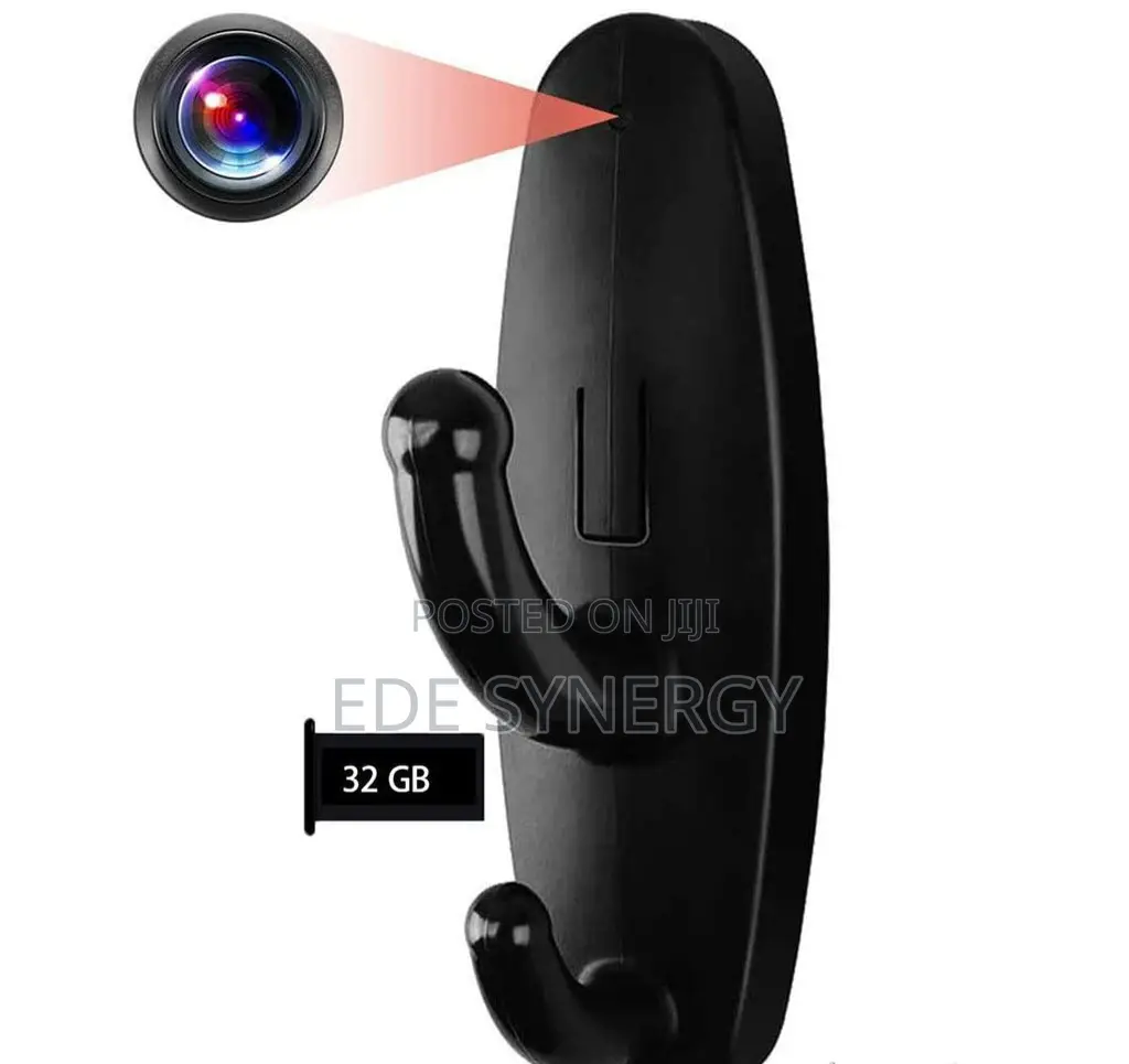 HD Hidden Spy Camera Cloth Hook Hanger