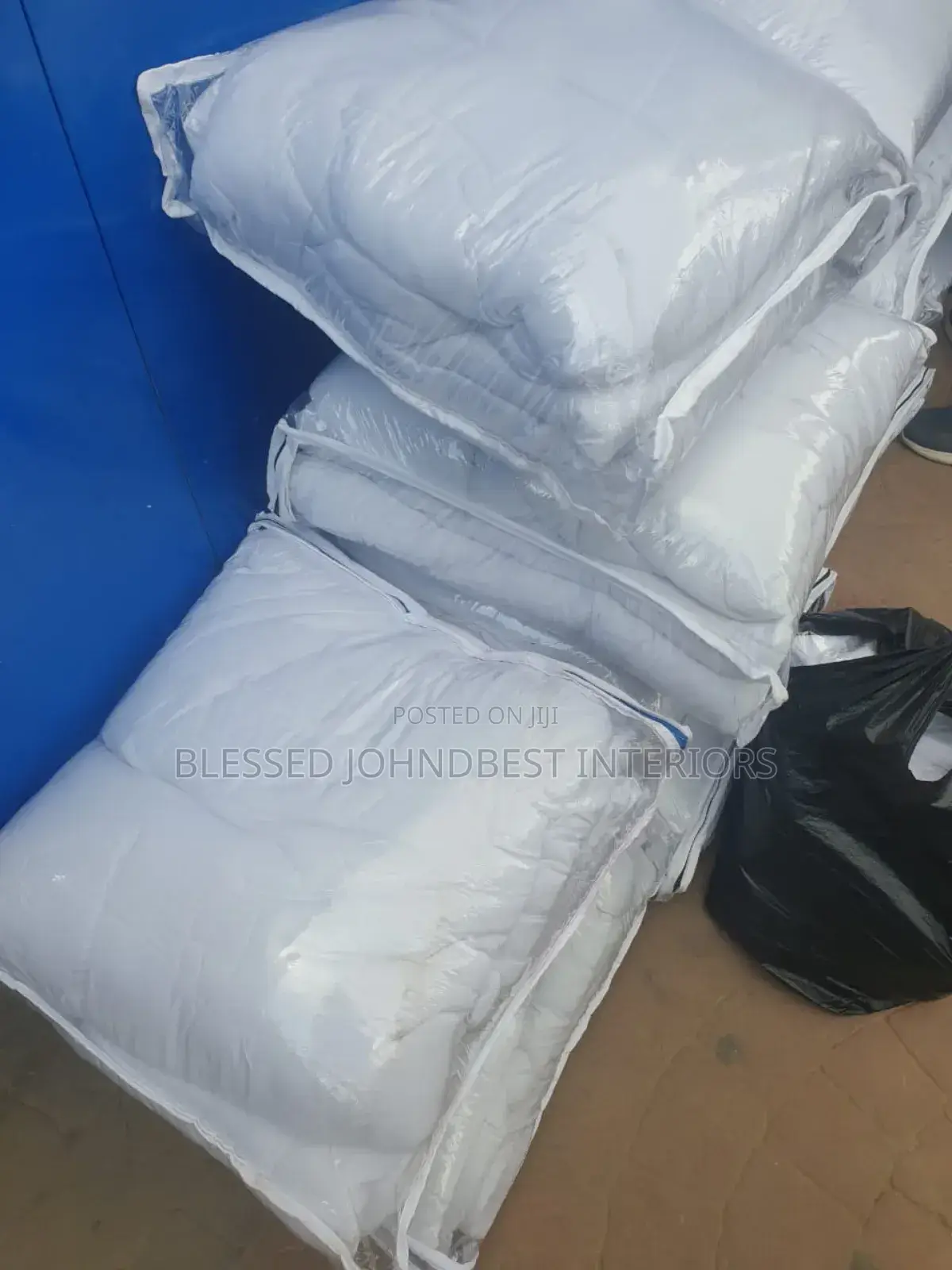 White Duvet and Bedsheet