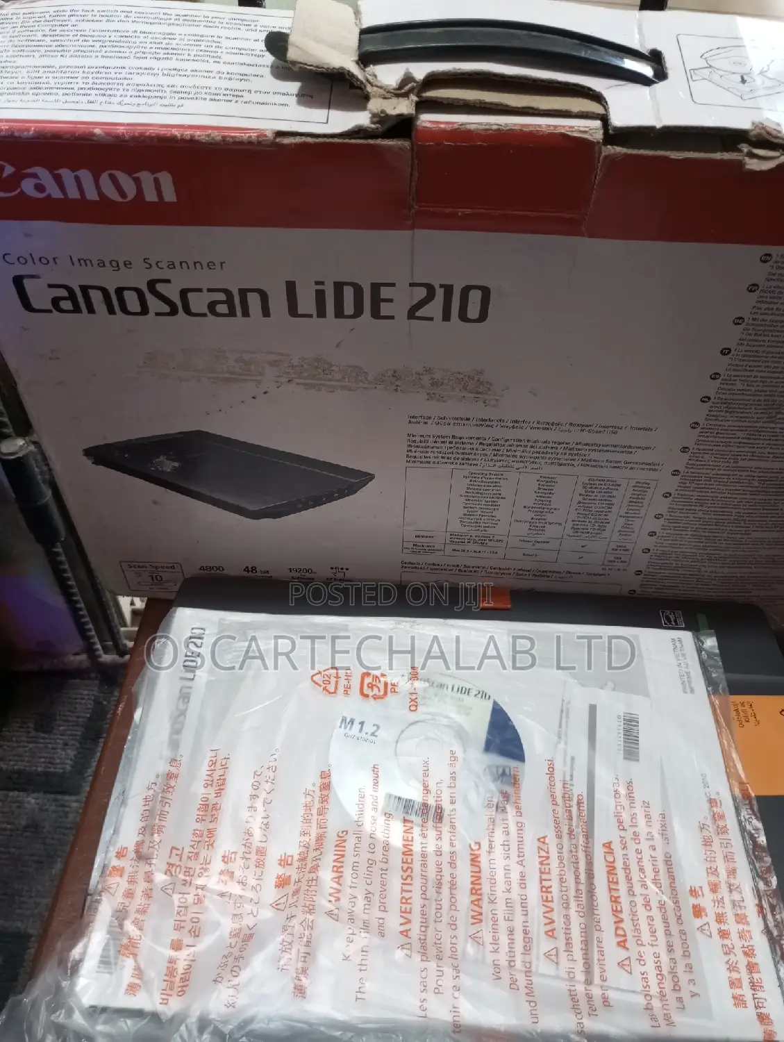 Canoscan Lide 210 Scanner