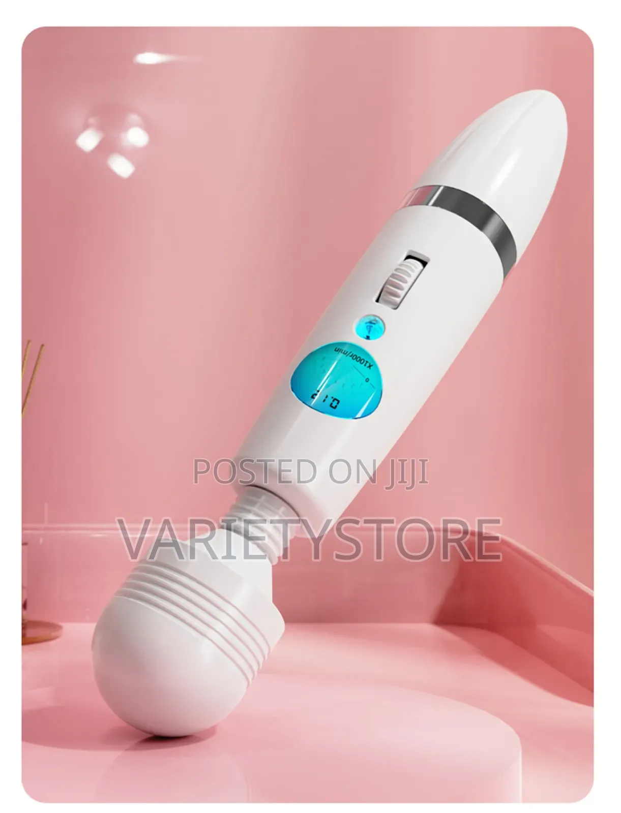 Japan 2 in 1 LCD Magic Wand Gspot Clitoris Stimulato Sex Toy
