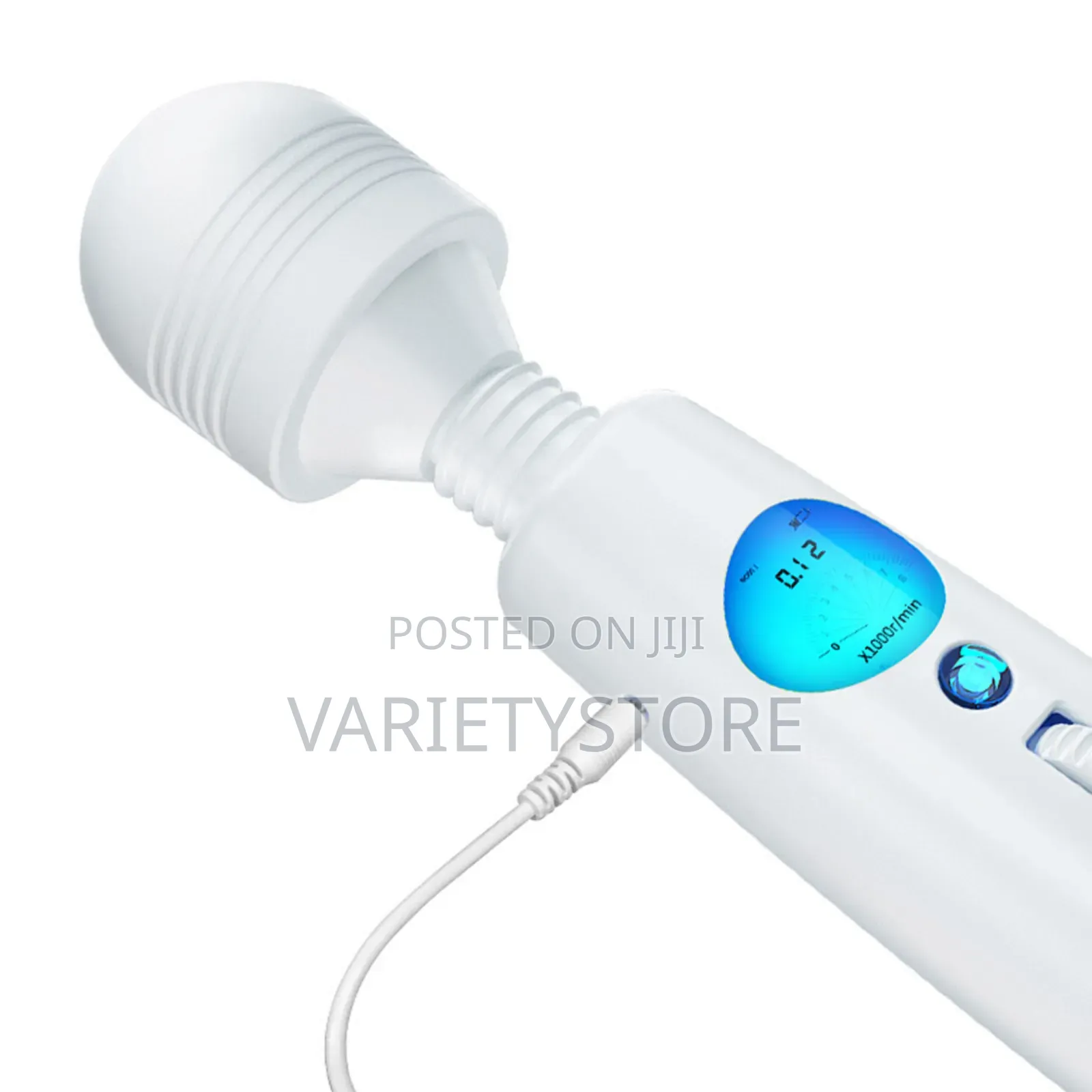 Japan 2 in 1 LCD Magic Wand Gspot Clitoris Stimulato Sex Toy
