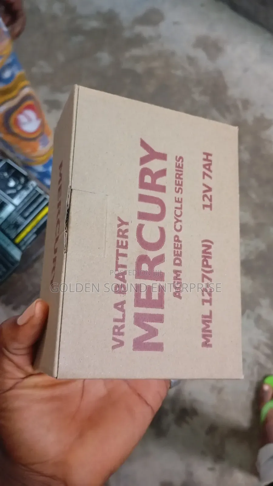 Mercury Manche Battery for Pa System