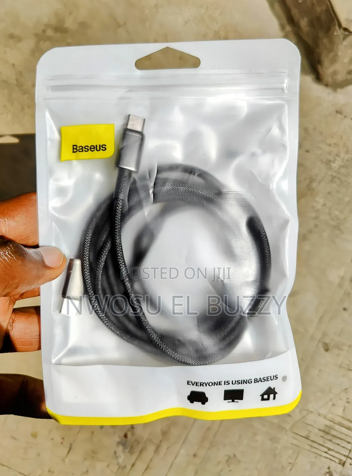 Usb C Cable, Baseus [ 6ft] 100w Pd 5a Qc 4.0
