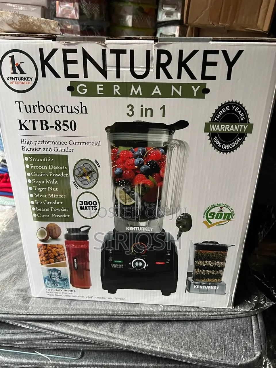 Original Ken Turkey Cooper Blender