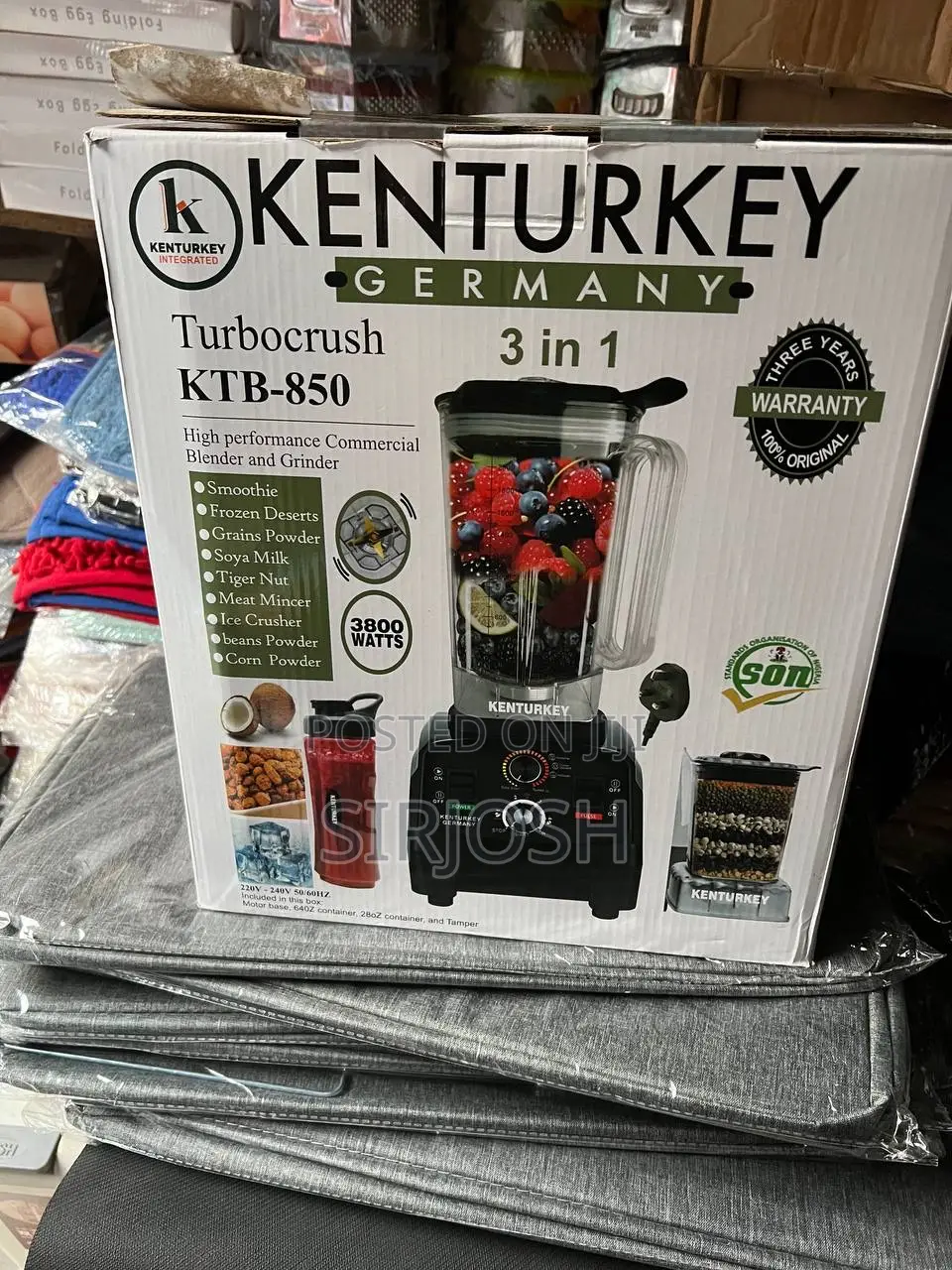 Original Ken Turkey Cooper Blender