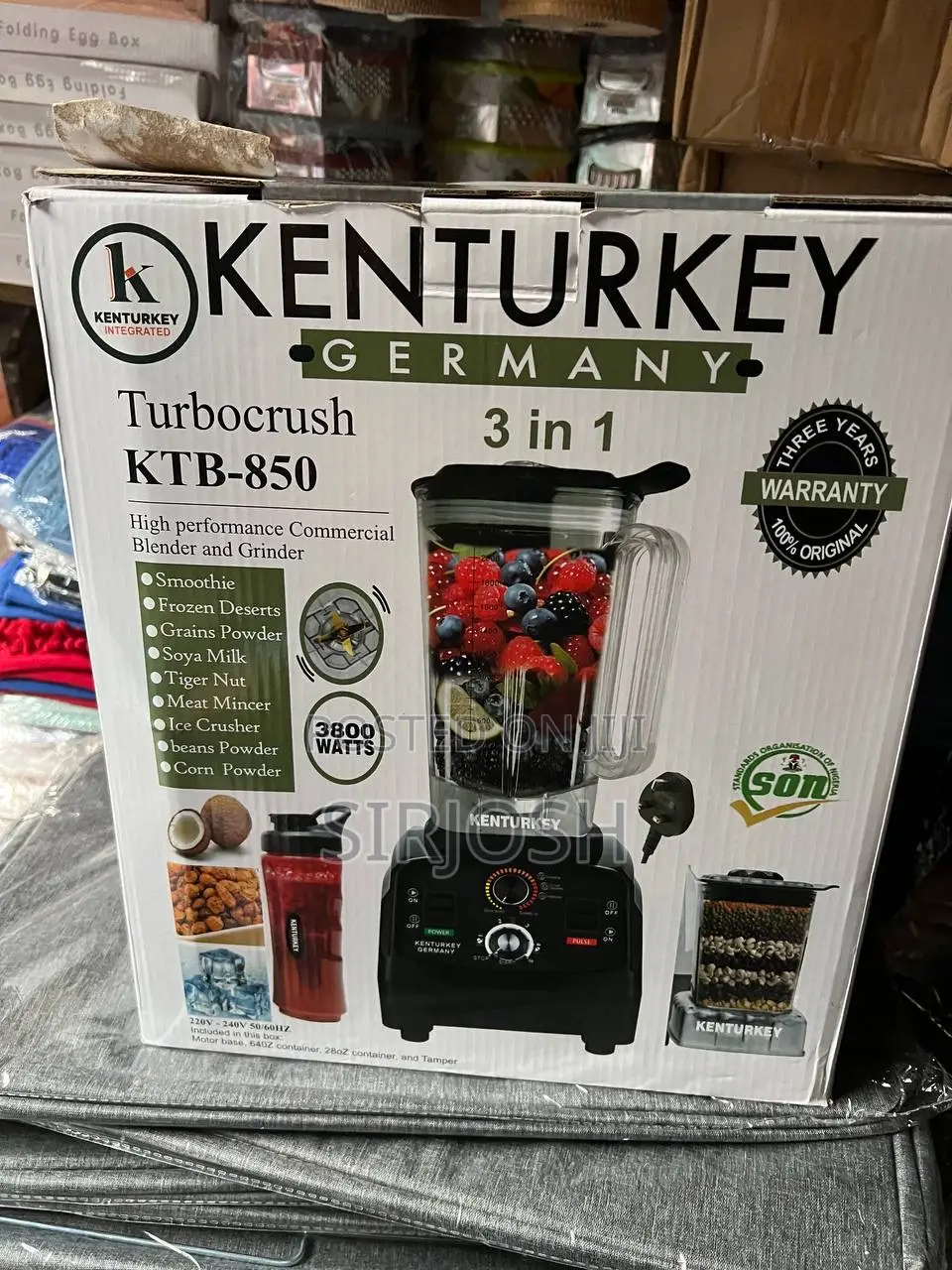 Original Ken Turkey Cooper Blender