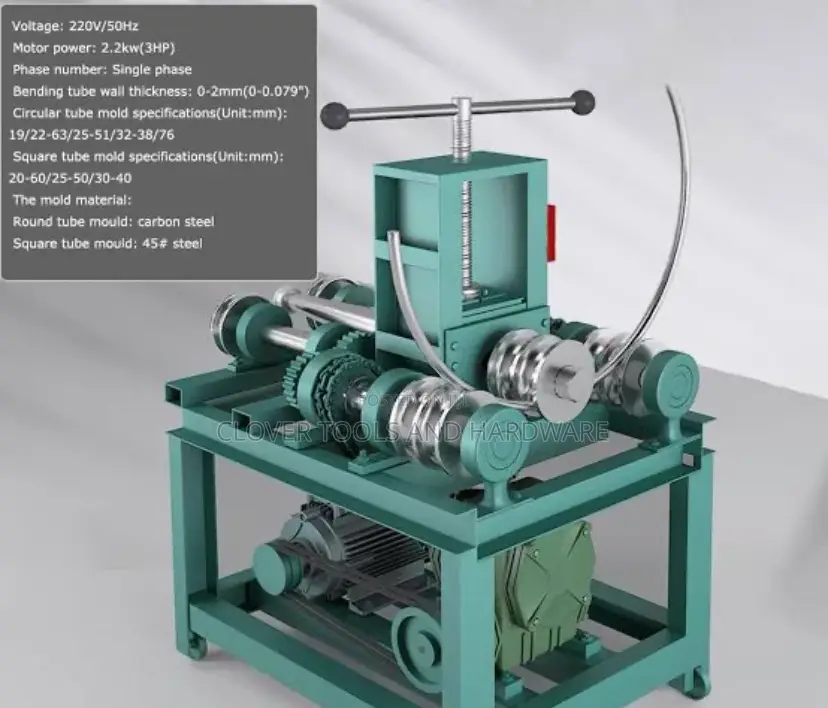 Rolling Pipe Bending Machine Electric With Round Bender