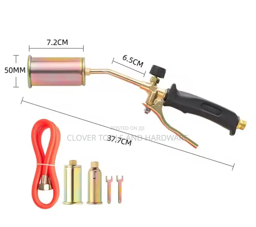Gas Blow Burning Flame Touch With Hose and Noozle