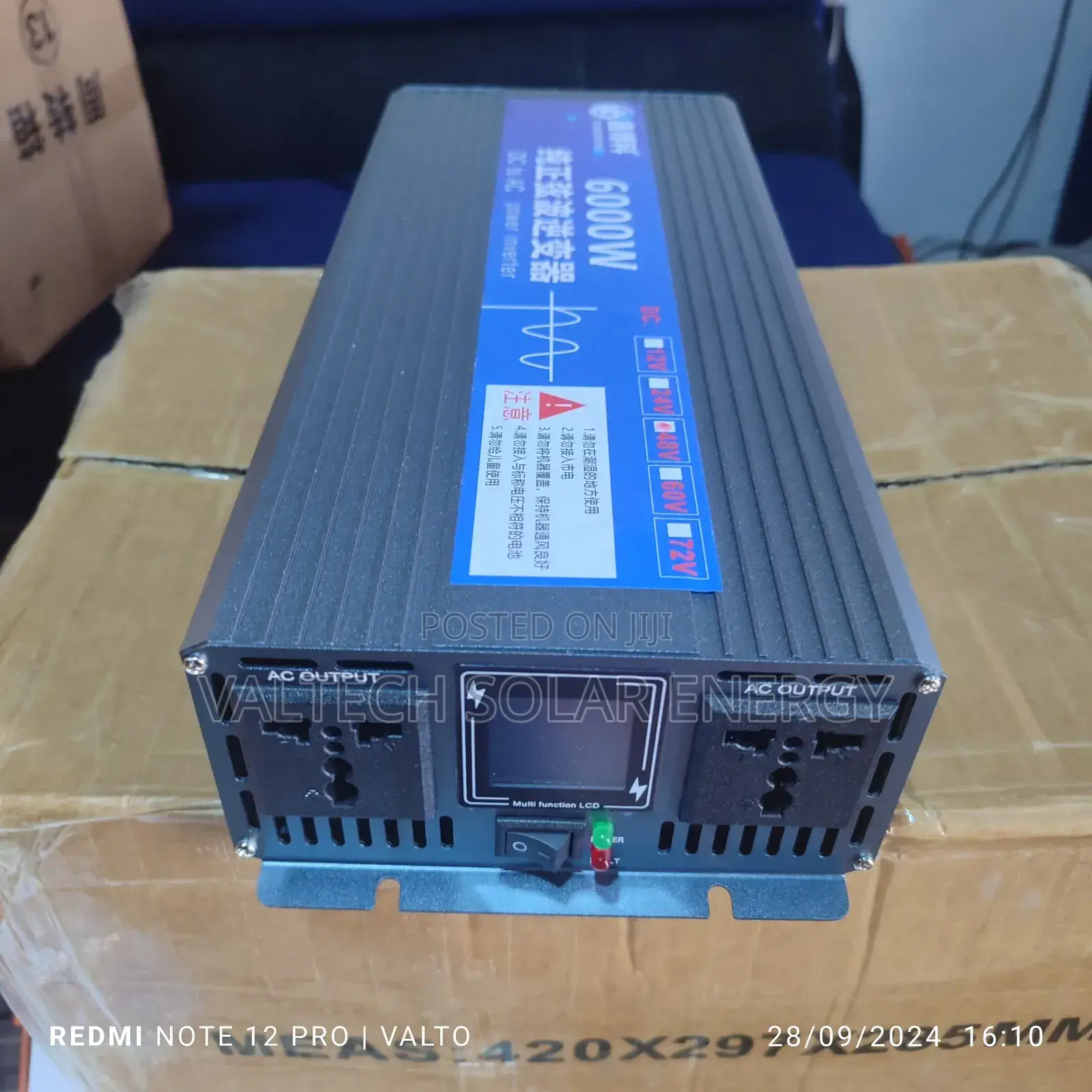 48v 6000w Pure Sine Wave Inverter