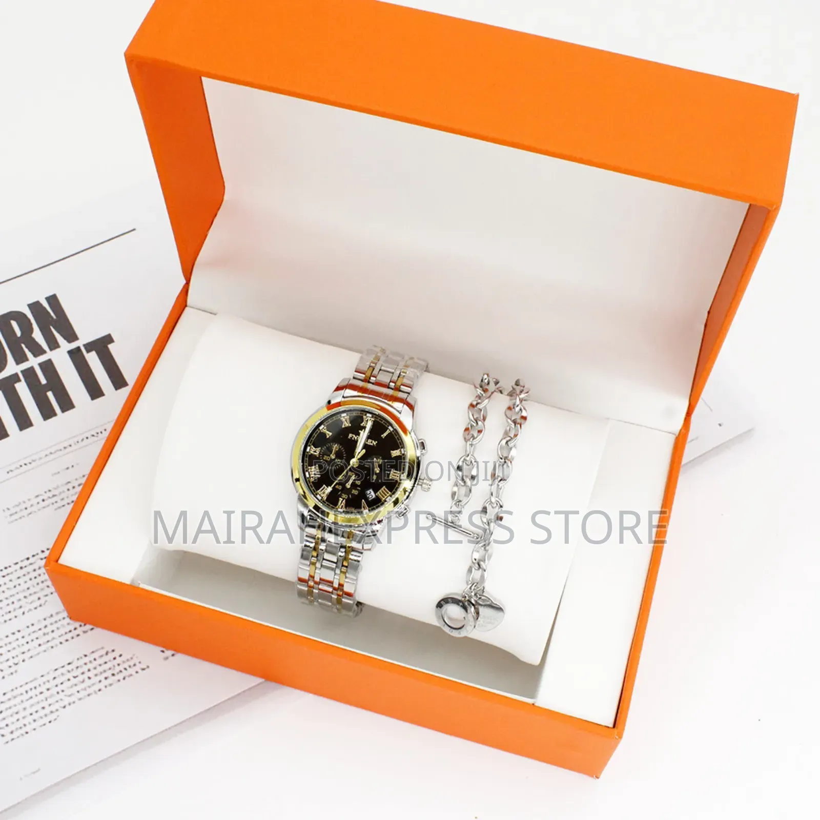 4in1 Titanium Steel Fashion Gift Set