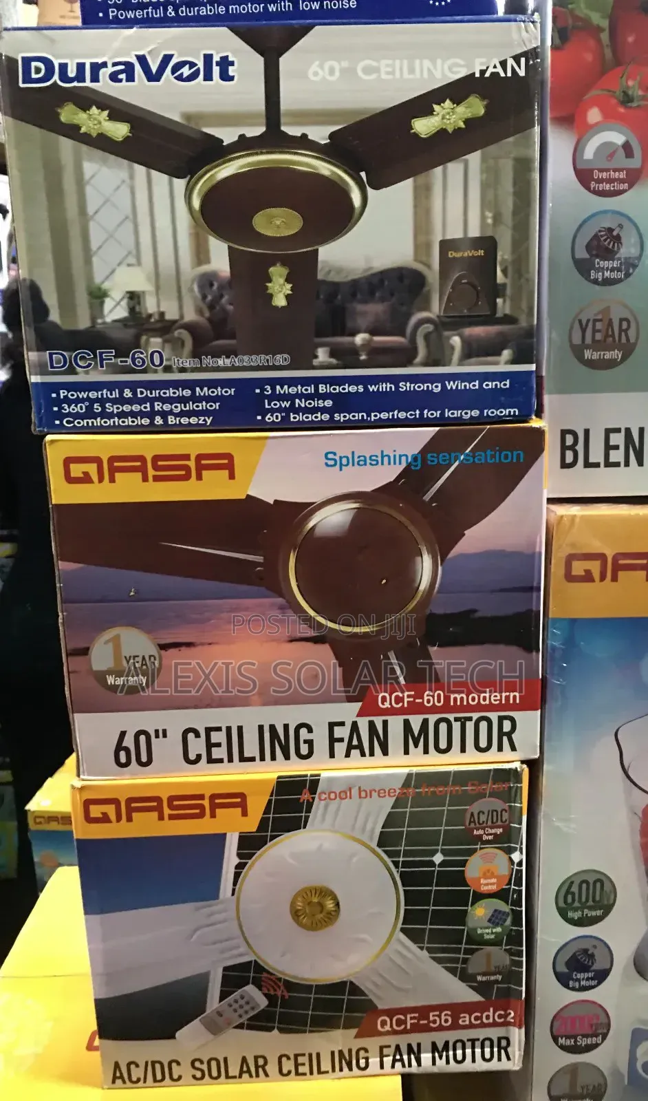 Qasa Ac and DC Ceiling Fan