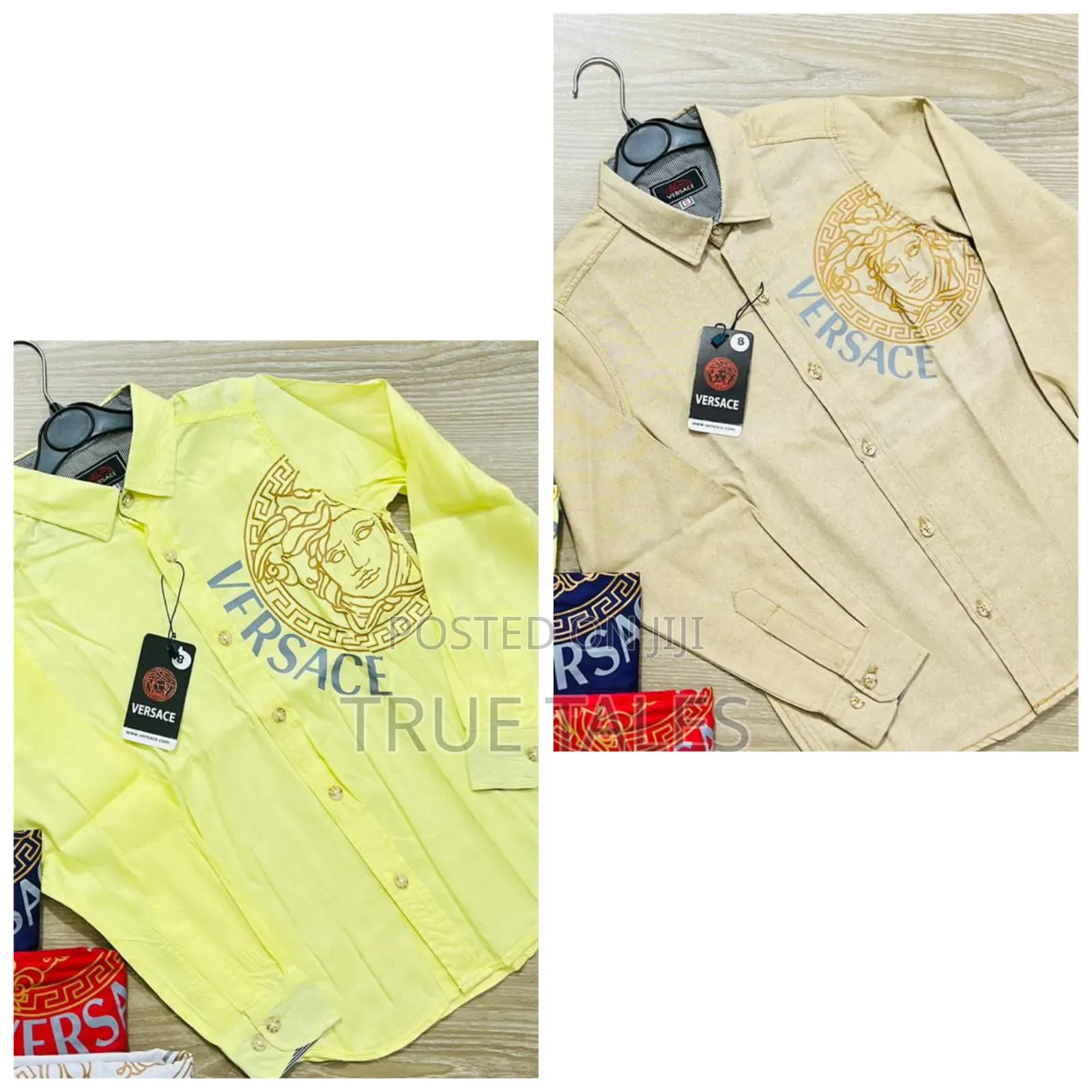 Versace Long Sleeves Shirts